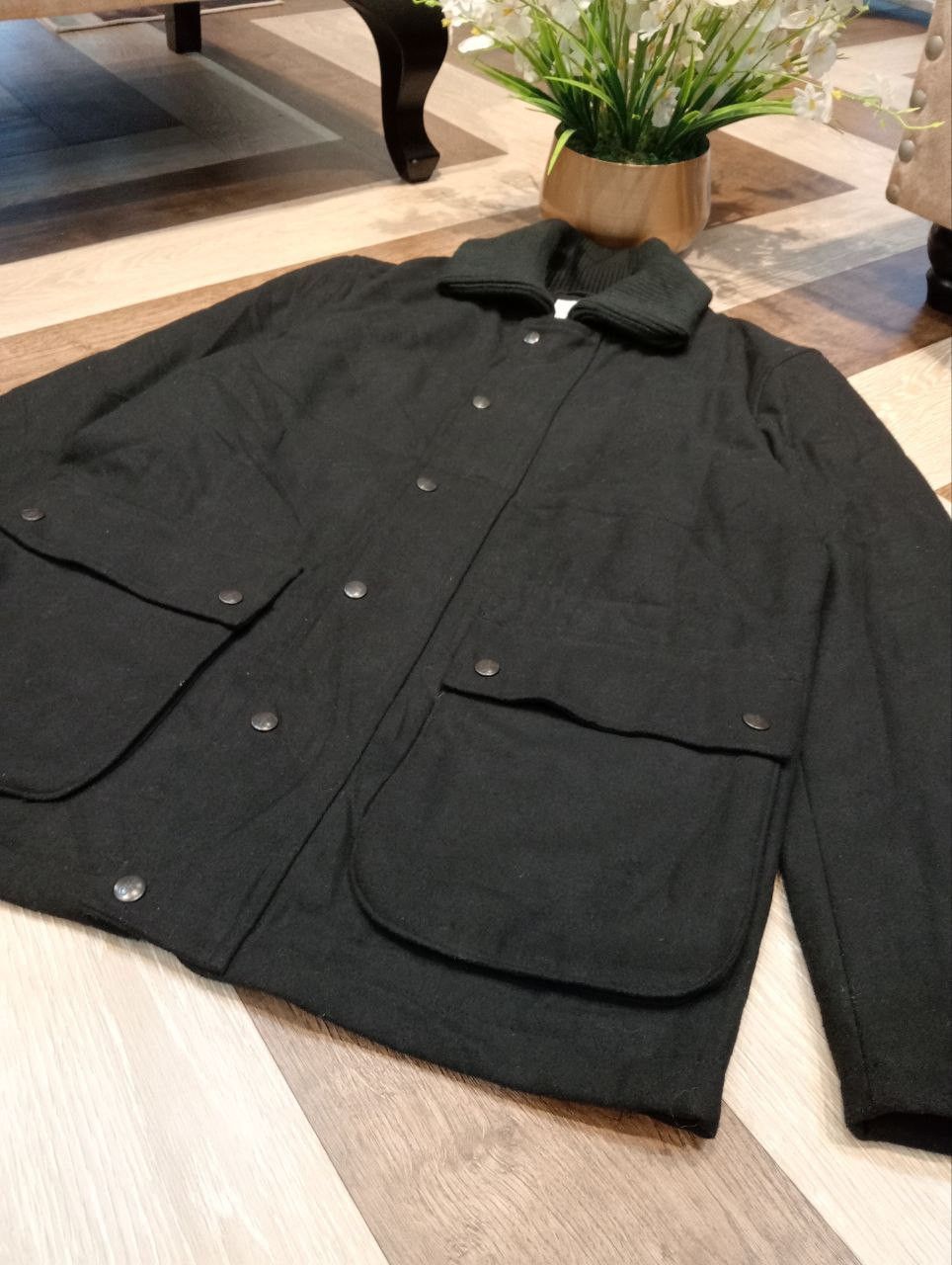 JW Anderson × Uniqlo J.W.ANDERSON X UNIQLO BLACK JACKET - SIZE L Size US L / EU 52-54 / 3 - 8 Thumbnail