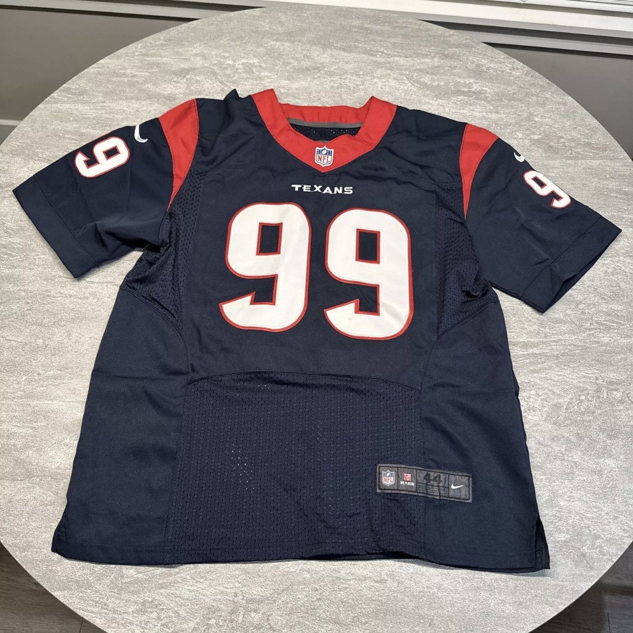 NFL × Nike J.J. WATT Nike Houston Texans #99 On-Field Football Jersey Size US L / EU 52-54 / 3 - 1 Thumbnail