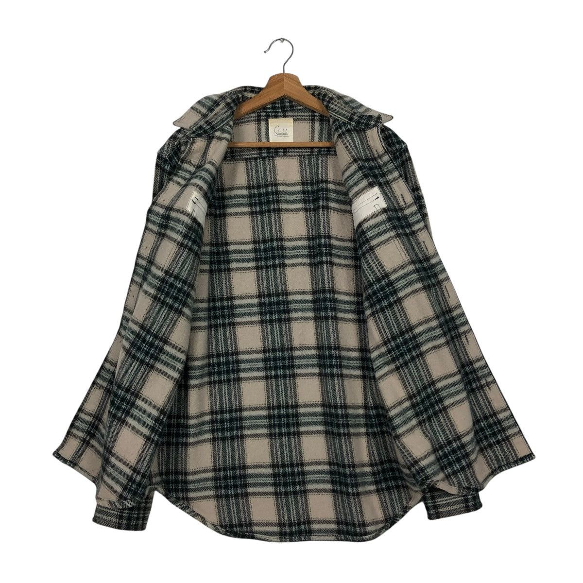 Japanese Brand × Vintage 🔥VINTAGE FLANNEL BIKER JACKET FELISSIMO TARTAN DESIGN CHECK Size US M / EU 48-50 / 2 - 15 Thumbnail