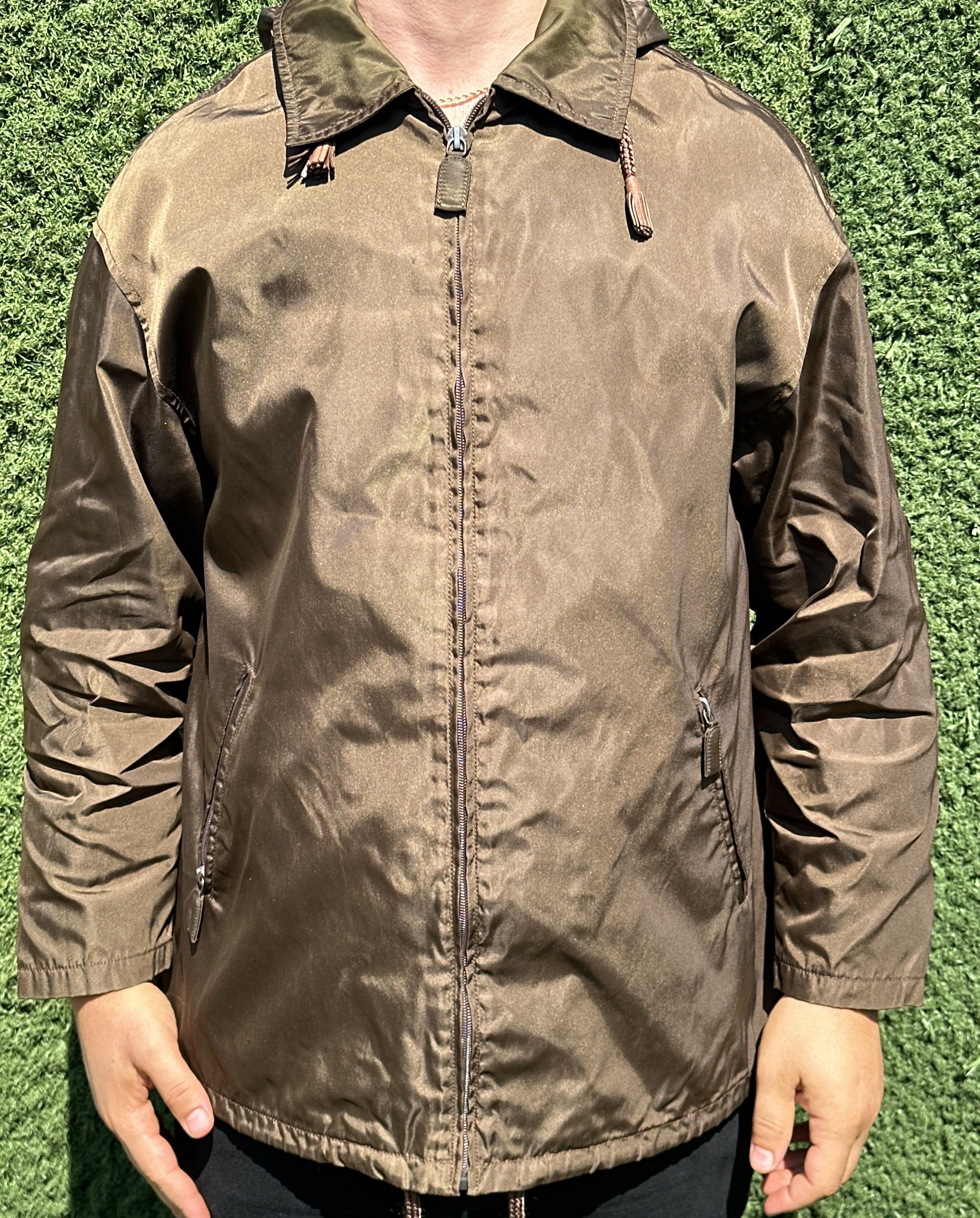 Prada Prada Milano Light Bomber Jacket Windbreaker Art.SGV153