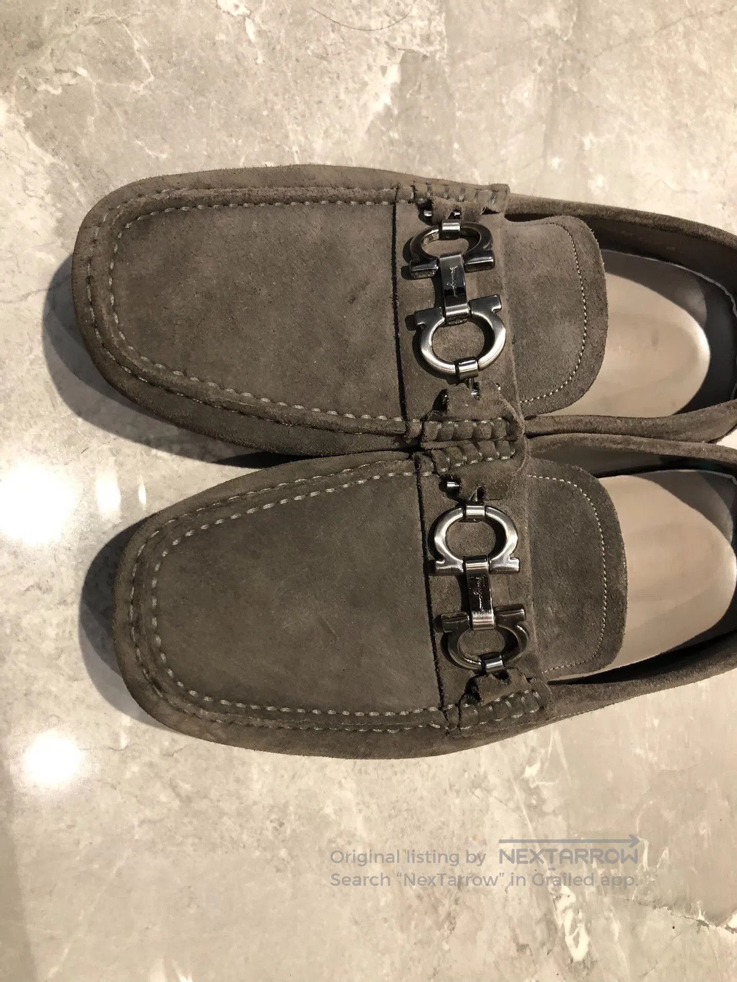 Salvatore Ferragamo Ferragamo Men's Handcrafted Loafers. Size US 6 / EU 39 - 3 Thumbnail
