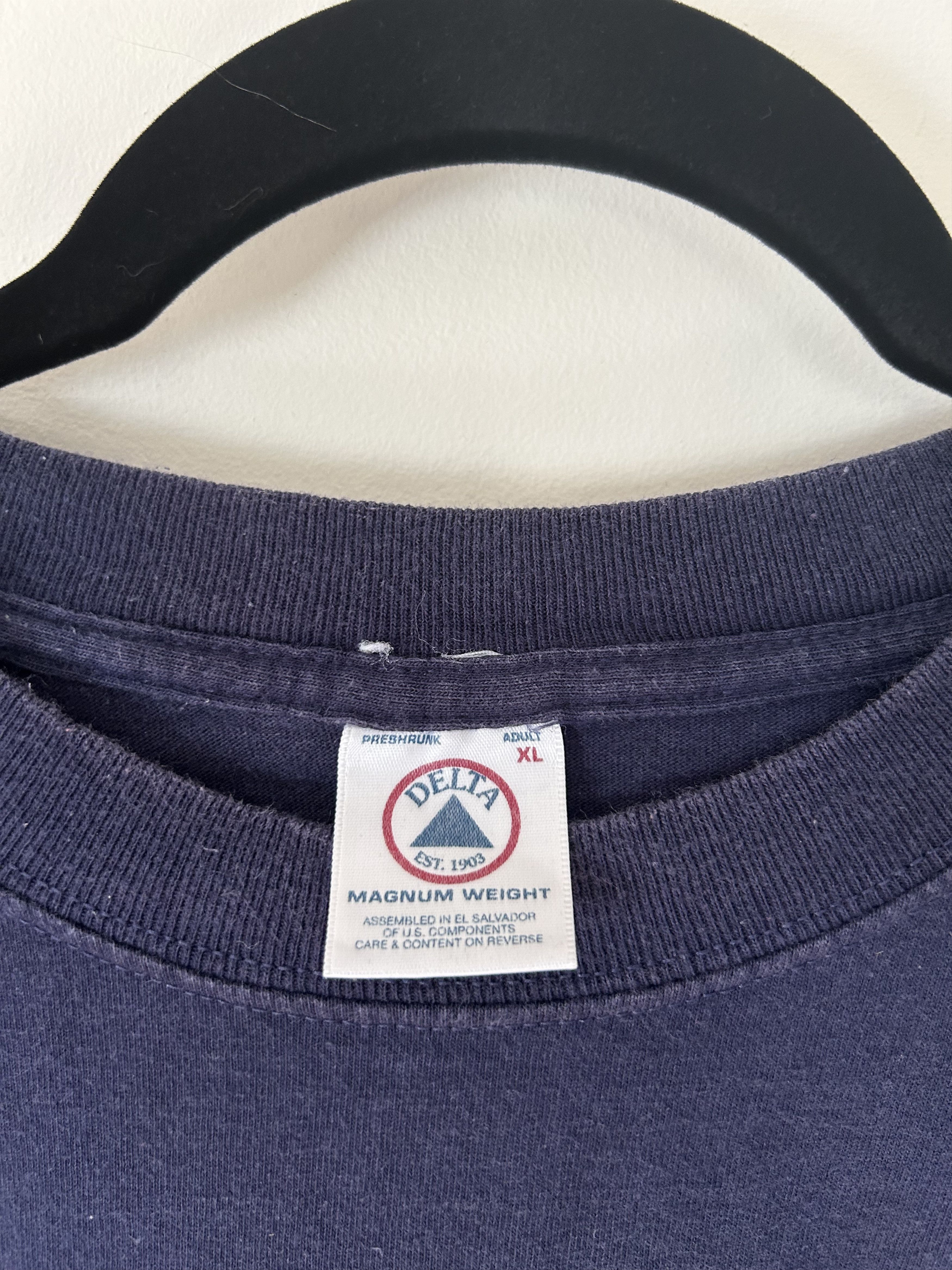 Delta Vintage Delta Magnum Weight Washington DC tee Size US XL / EU 56 / 4 - 2 Thumbnail