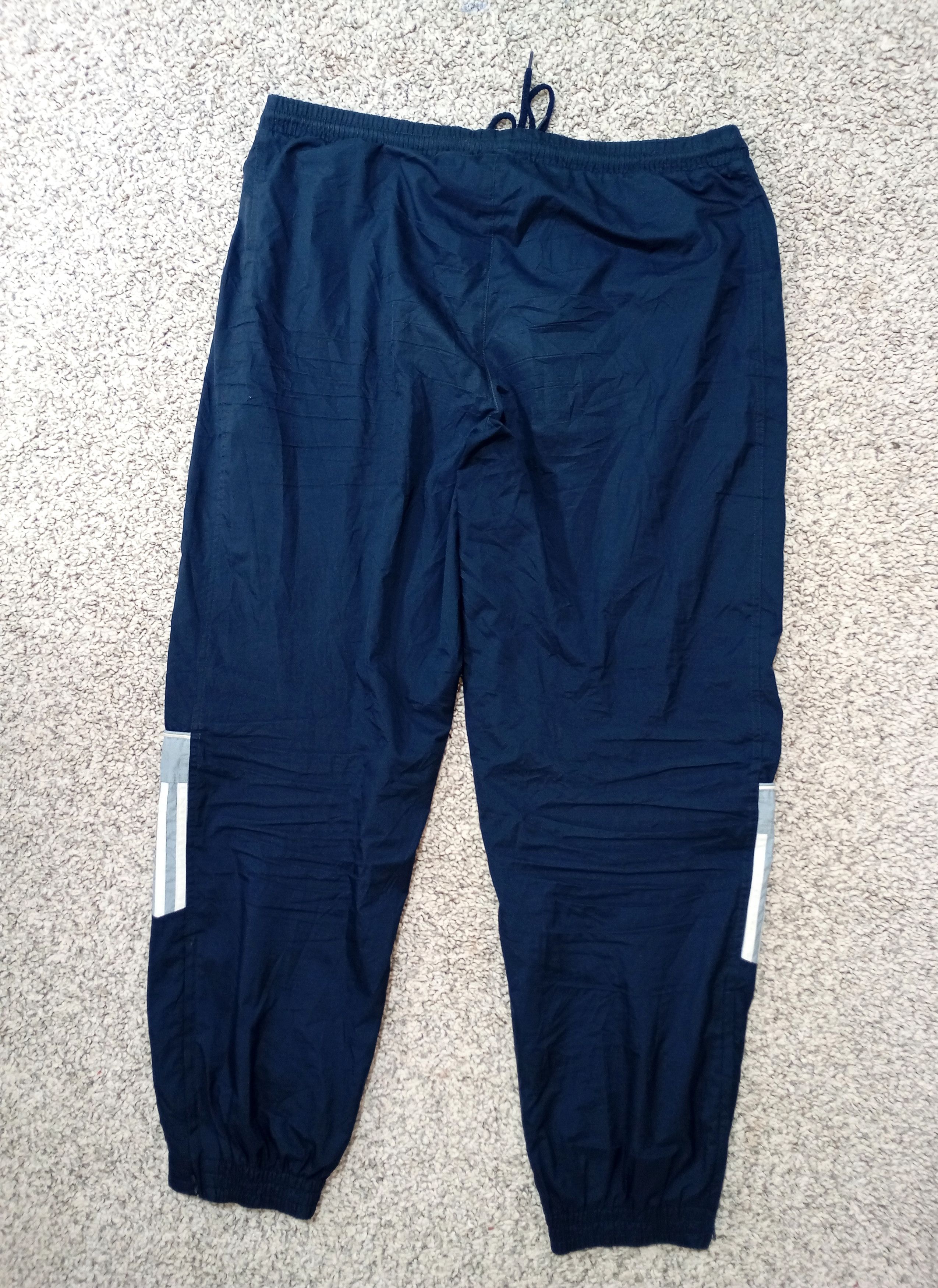 Adidas × Vintage Adidas Vintage Nylon track drill baggy Y2K Pants Size US 34 / EU 50 - 11 Thumbnail