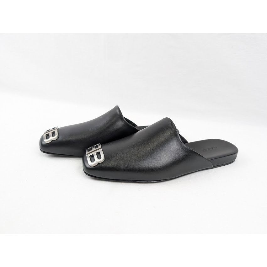 Balenciaga o1rshd1 Cozy New BB Mules in Black Size US 8 / EU 41 - 16 Thumbnail