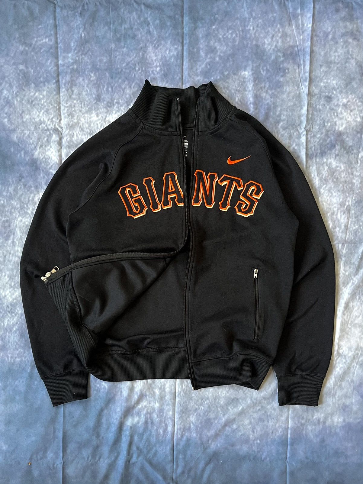 Nike Nike Y2K 2000s Track Jacket San Francisco Giants Size US M / EU 48-50 / 2 - 3 Thumbnail