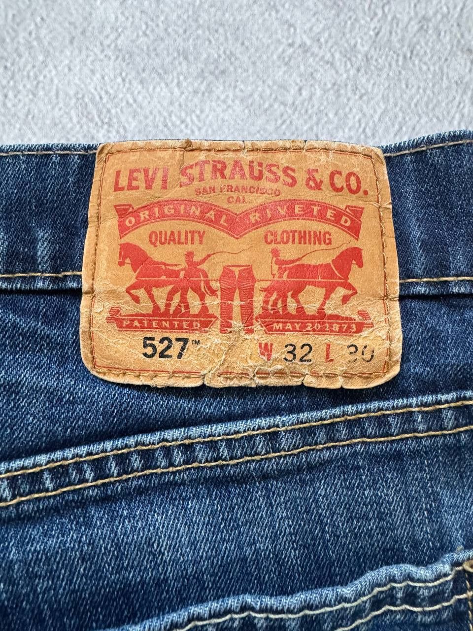 Levi's Vintage Levis 527 Flared Bootcut Jeans washed y2k Size US 32 / EU 48 - 4 Thumbnail