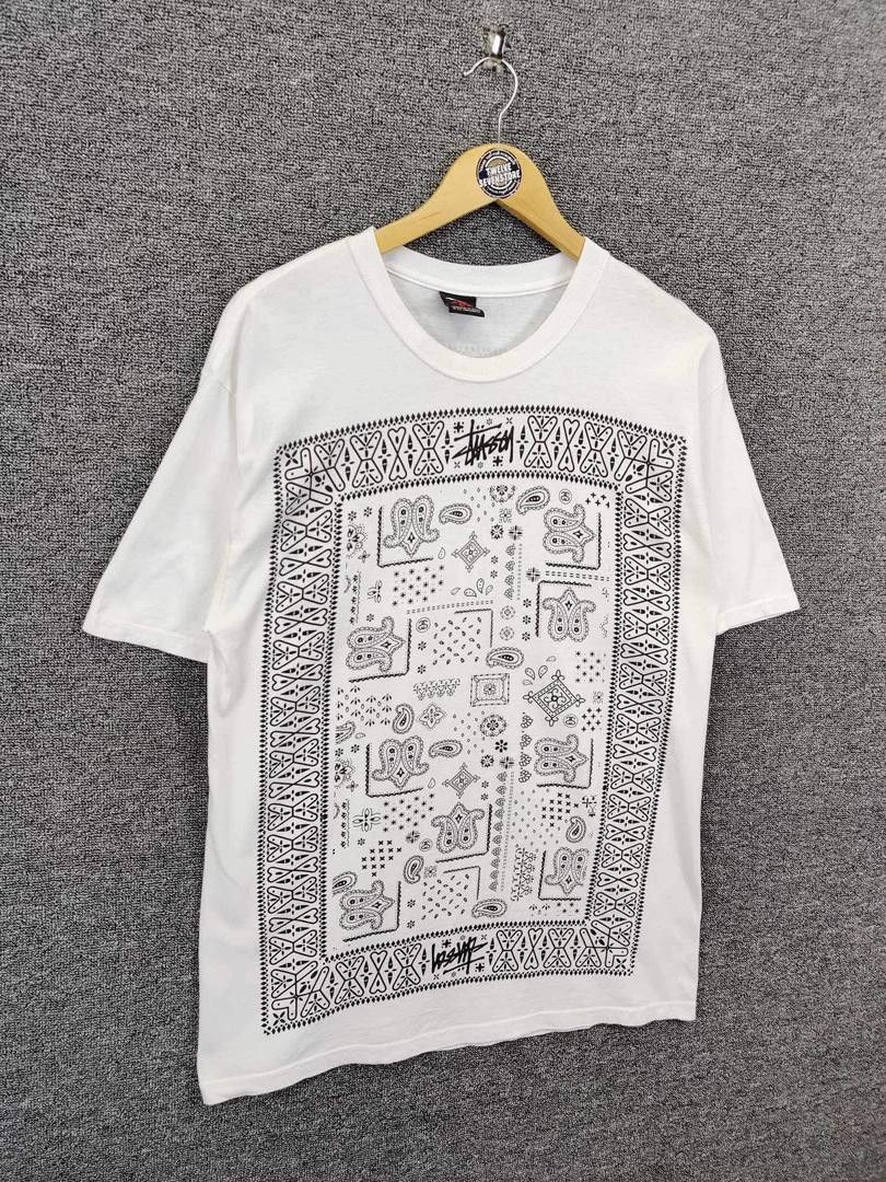Stussy Vintage Stussy Bandana Paisley Ovp Tee Tshirt Size US M / EU 48-50 / 2 - 5 Thumbnail