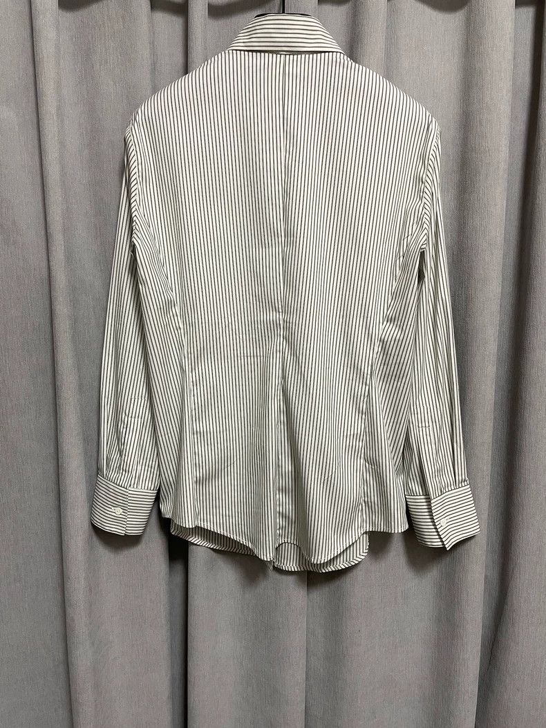 Loro Piana Loro piana Cotton striped business shirt 2506-Nextarrow Size M / US 6-8 / IT 42-44 - 3 Thumbnail