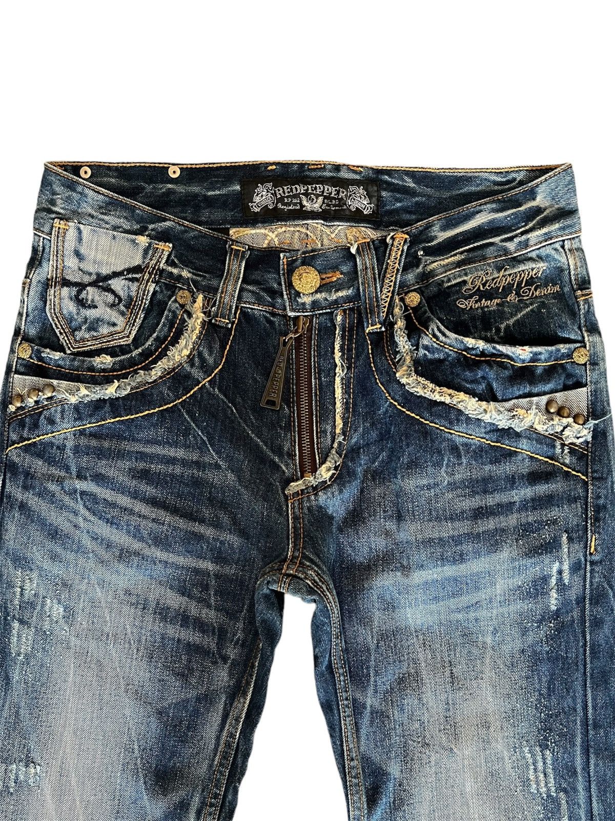 Vintage 🔥Accept Offer🔥Red Pepper & Denim Vintage Special Edition Size US 33 - 4 Thumbnail