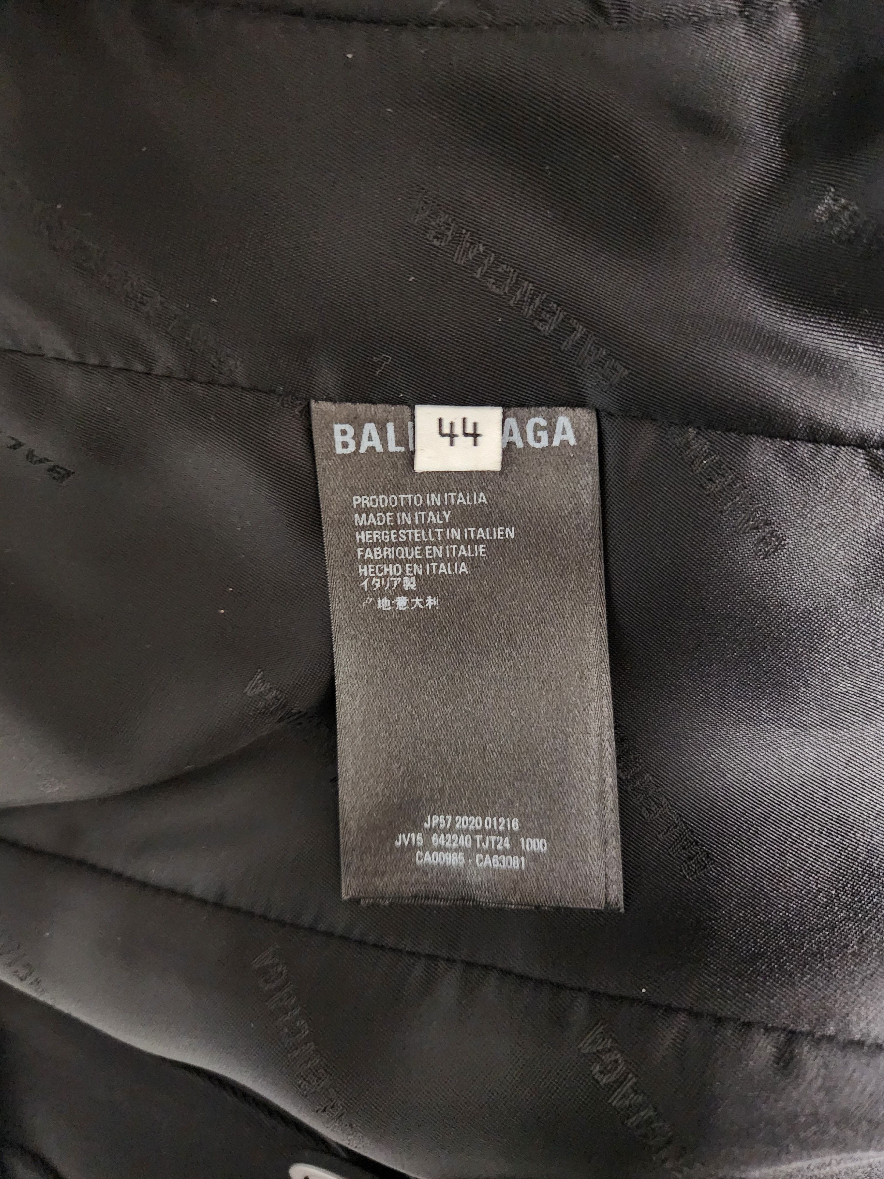 Balenciaga 【Rare】BALENCIAGA aw20 military taiored jacket Size 44R - 10 Thumbnail