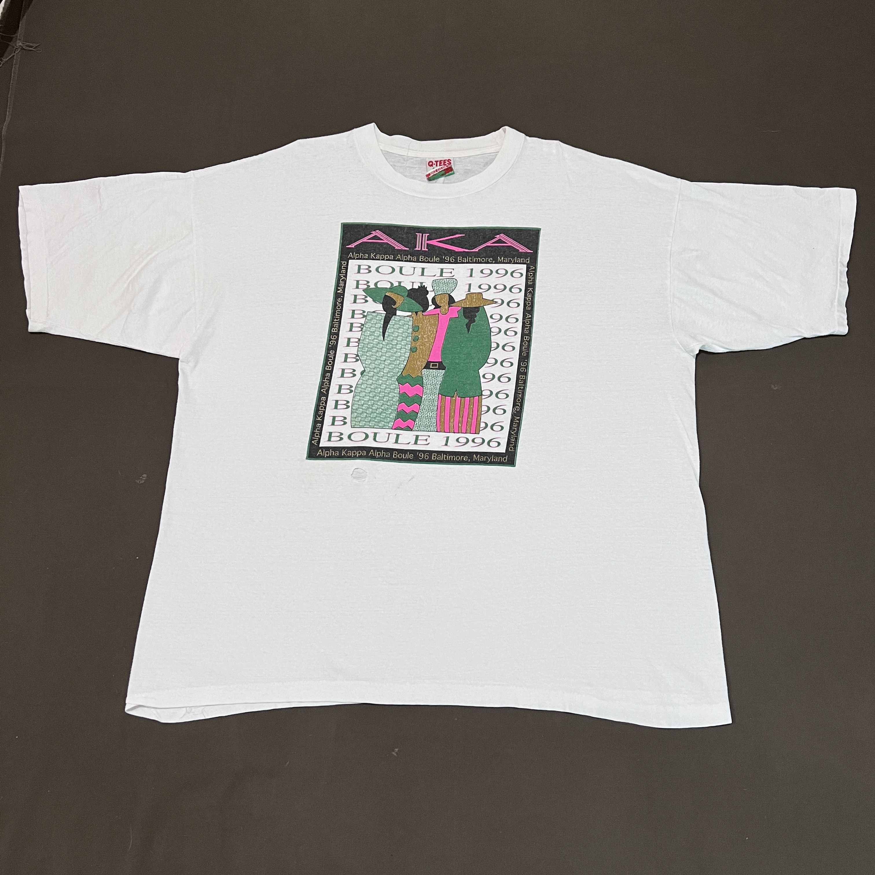 Rap Tees × Vintage Vintage Alpha Kappa Alpha Black History Woman Culture Tee Size US XXL / EU 58 / 5 - 2 Thumbnail