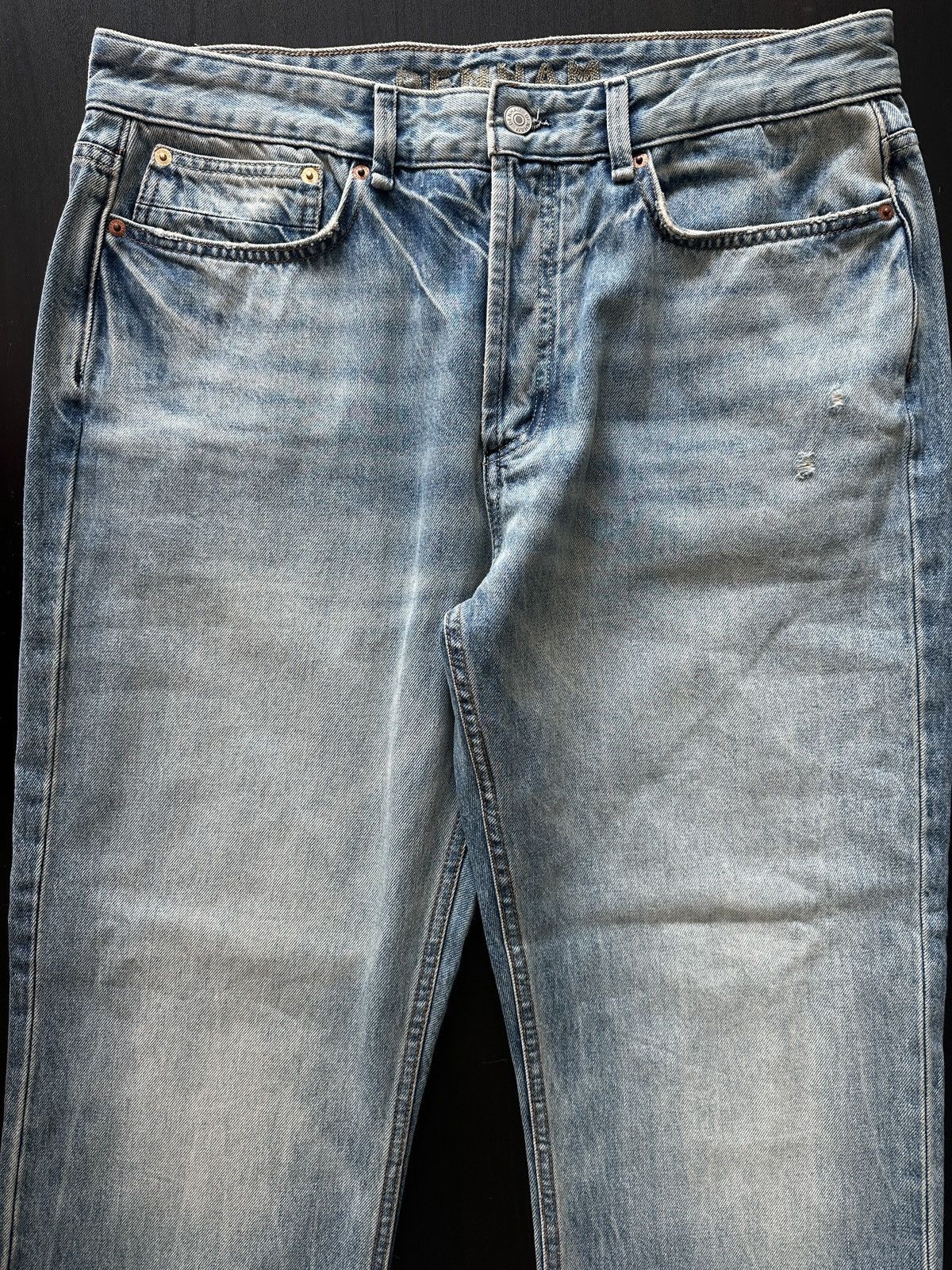 DENHAM Denham “Dagger” Jeans – Light Wash (W34 L32) Size US 34 / EU 50 - 3 Thumbnail