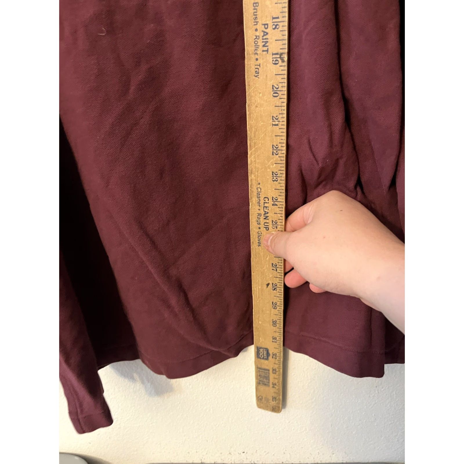 Vintage LL Bean Polo Shirt Men XXL Maroon Traditional Fit Long Sleeve 300459 Cotton Knit Regular Breathable Classic Outdoor Golf Rugby Walking Mens Size US XXL / EU 58 / 5 - 4 Thumbnail