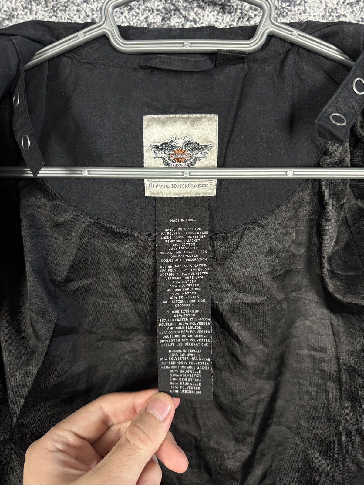 Harley Davidson Harley Davidson Skull Logo Riding Jacket Biker Moto Size S Size S / US 4 / IT 40 - 10 Thumbnail