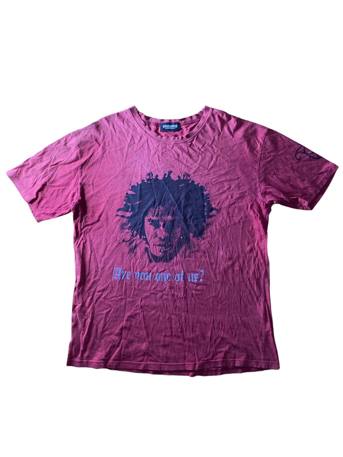 PPFM Vintage Dogflower face distressed tee Size US L / EU 52-54 / 3 - 1 Thumbnail