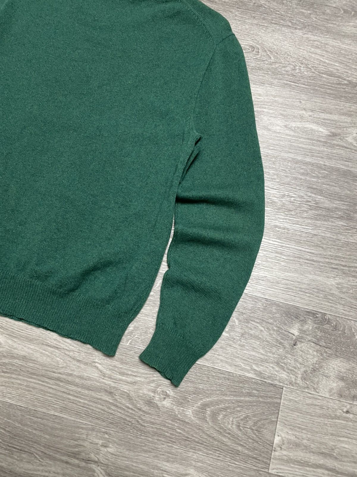 Polo Ralph Lauren Vintage Polo Ralph Lauren Green Wool Sweater Size US L / EU 52-54 / 3 - 16 Thumbnail