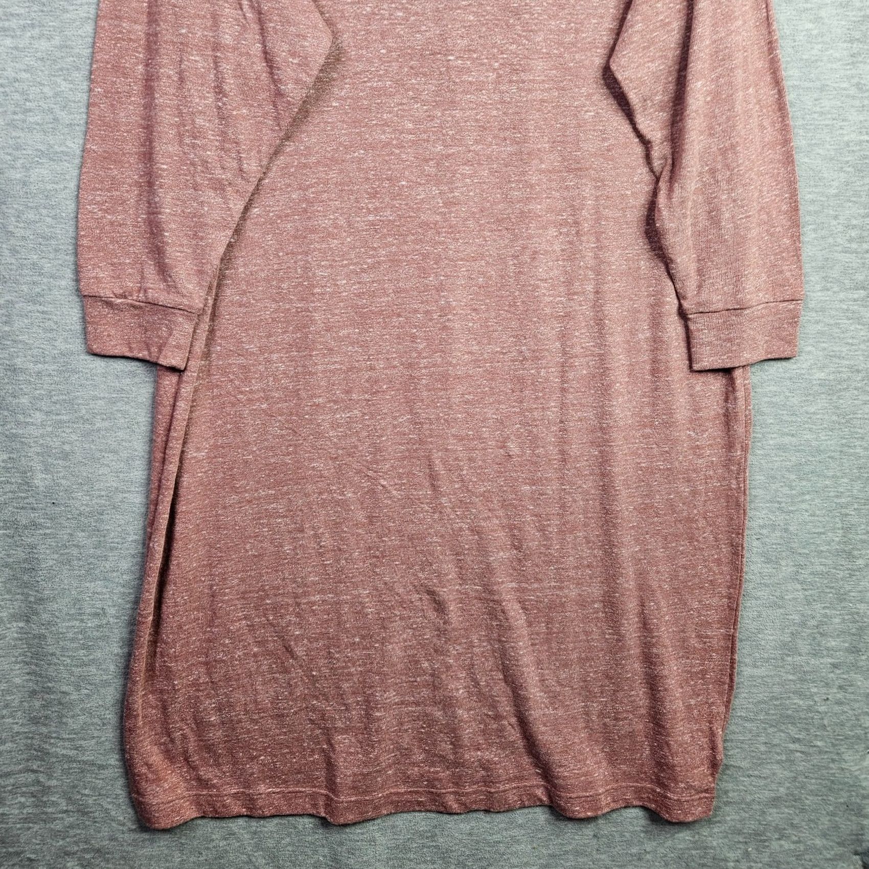 Old Navy Old Navy Quartzit Women's Long-Sleeve Turtleneck Midi Shift Dress XXL Pink Size XXL / US 16-18 / IT 52-54 - 7 Thumbnail