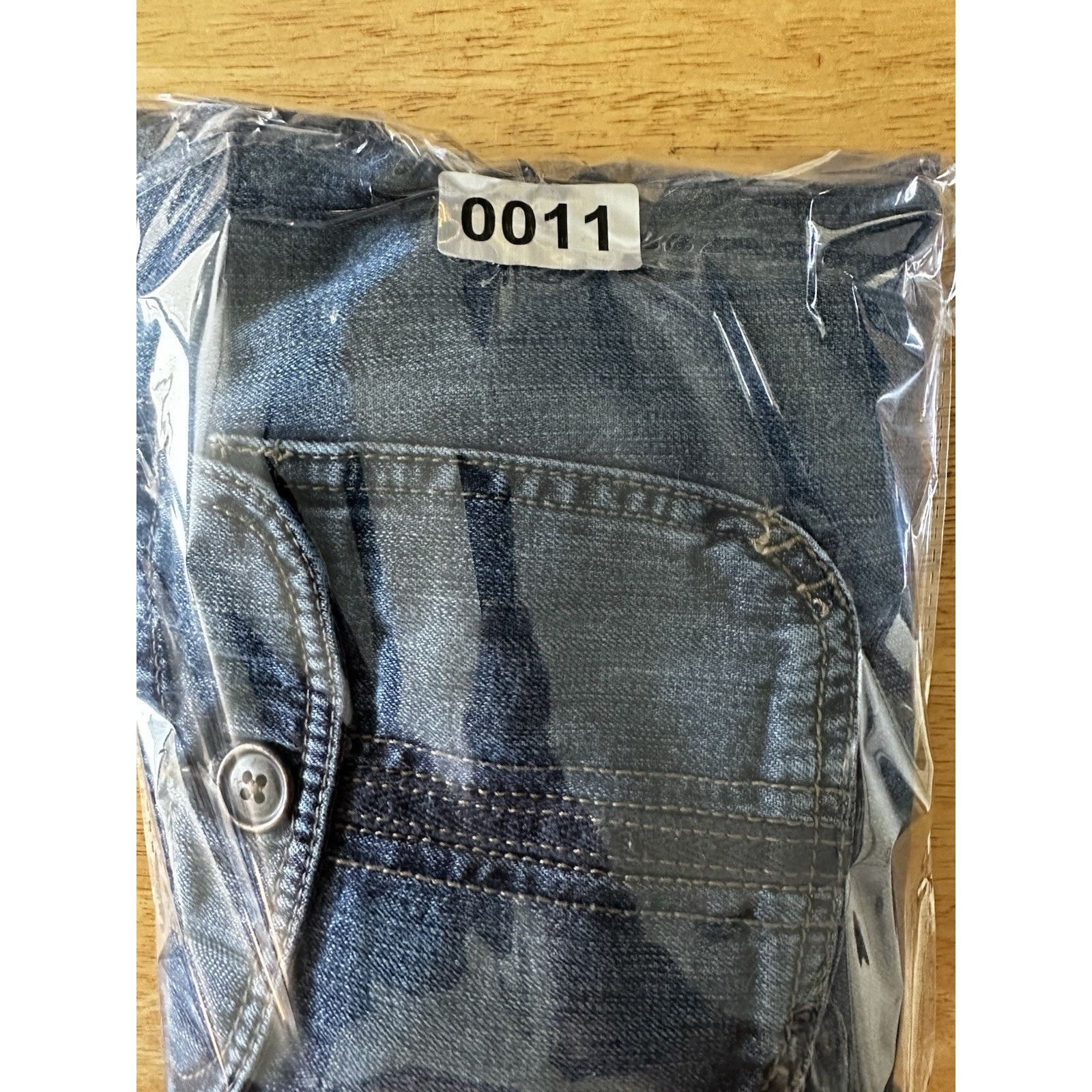 Lee Lee One True Fit Denim Jean Shorts 16M Blue Cuffed Mom VTG Size 38" / US 16 / IT 52 - 14 Thumbnail