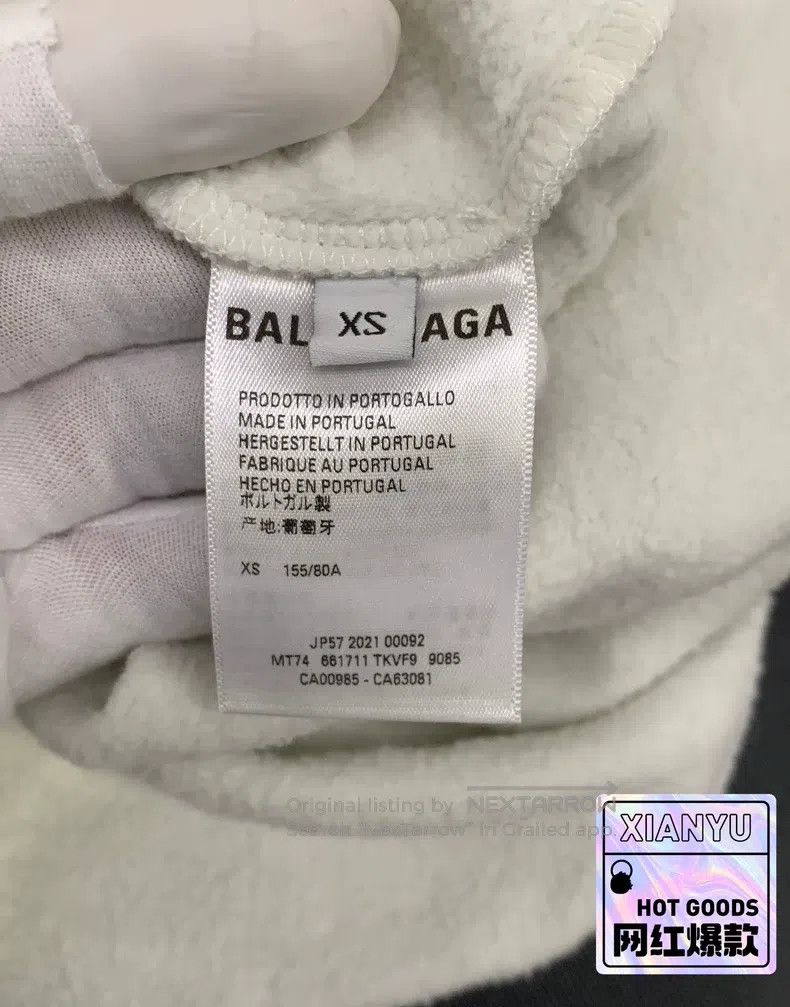 Balenciaga Balenciaga Long Sweatshirt Size US XS / EU 42 / 0 - 2 Thumbnail