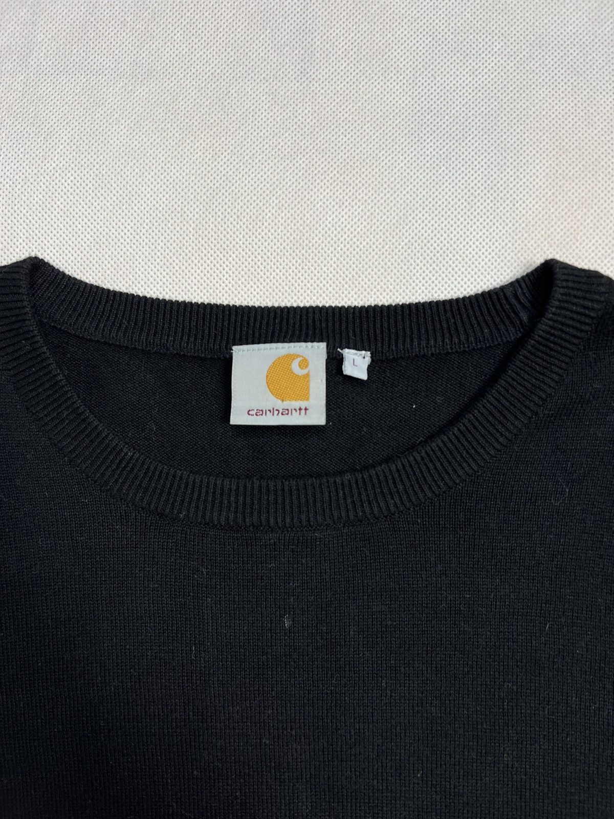 Carhartt Playoff Sweater Carhartt Small Logo Black Size US L / EU 52-54 / 3 - 3 Thumbnail
