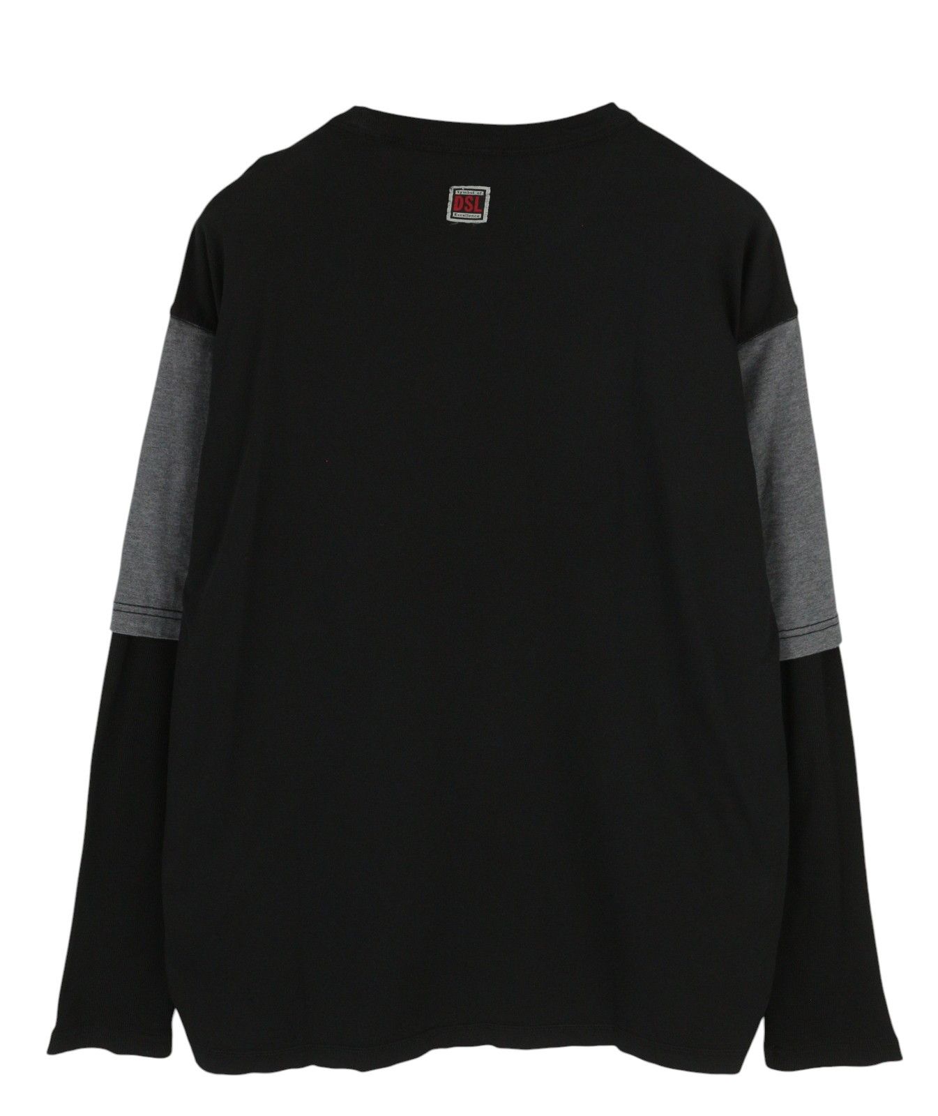 Diesel T-SHULA L Black d Crew Neck Logo Tricot T-Shirt 85138 Size US L / EU 52-54 / 3 - 2 Thumbnail