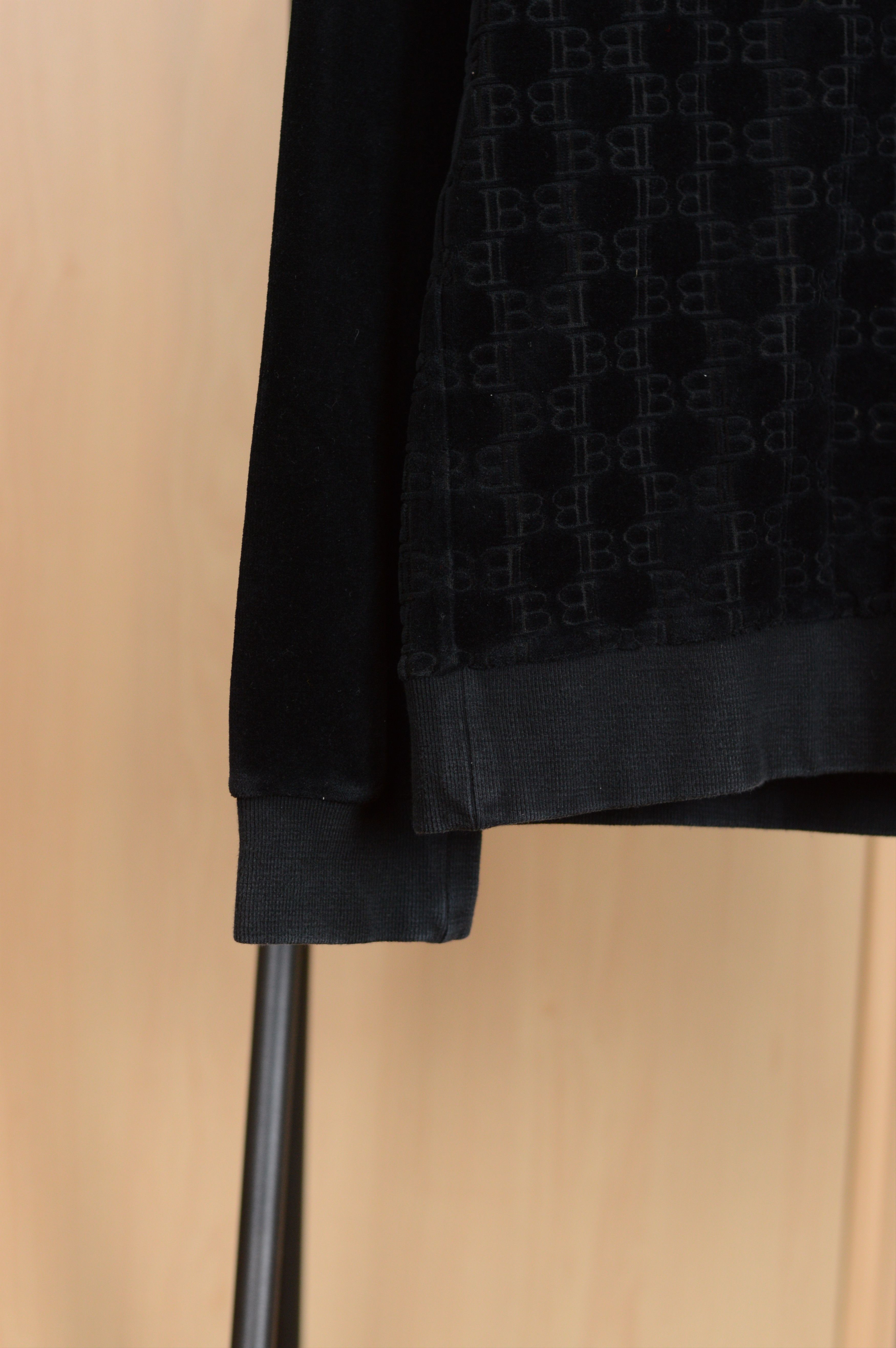 Balmain Balmain Monogram Black Sweatshirt Size US M / EU 48-50 / 2 - 3 Thumbnail