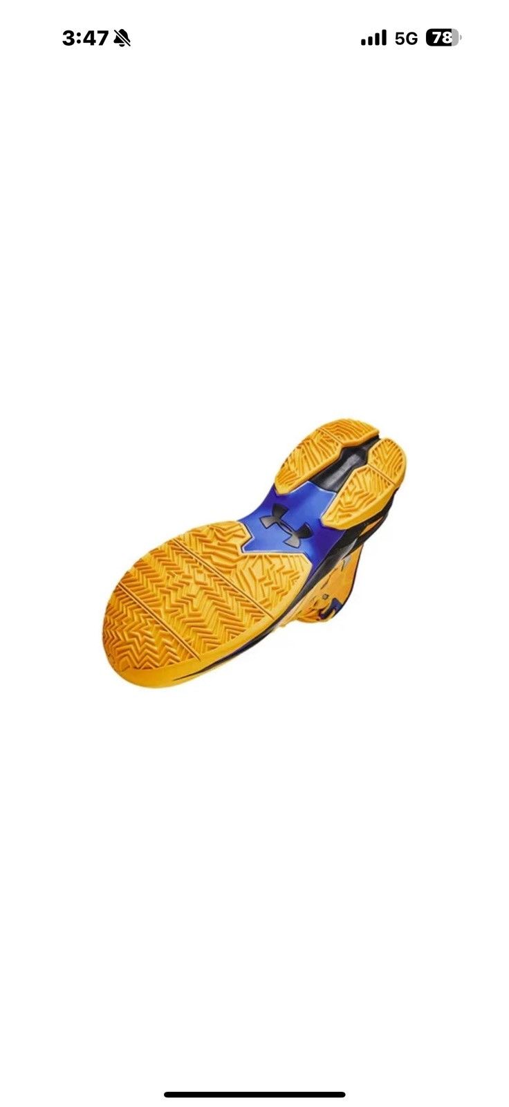 Under Armour Under Armour Curry 2 Double Bang Yellow Basketball Shoes Size US 11.5 / EU 44-45 - 5 Thumbnail