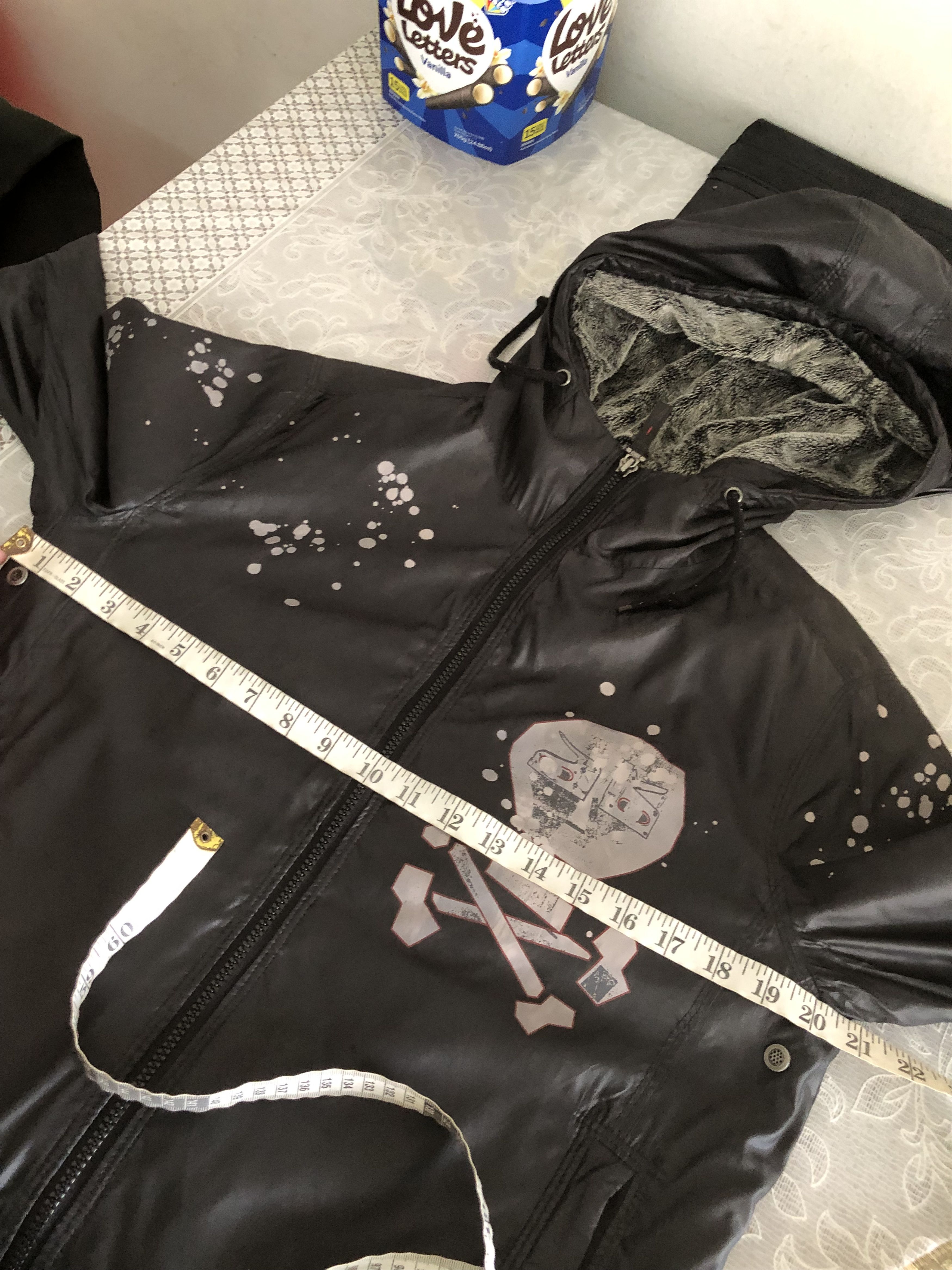Levi's Rare🔥 Levis Engineered Jeans Skull Prited Bomber Jacket Size US M / EU 48-50 / 2 - 13 Thumbnail