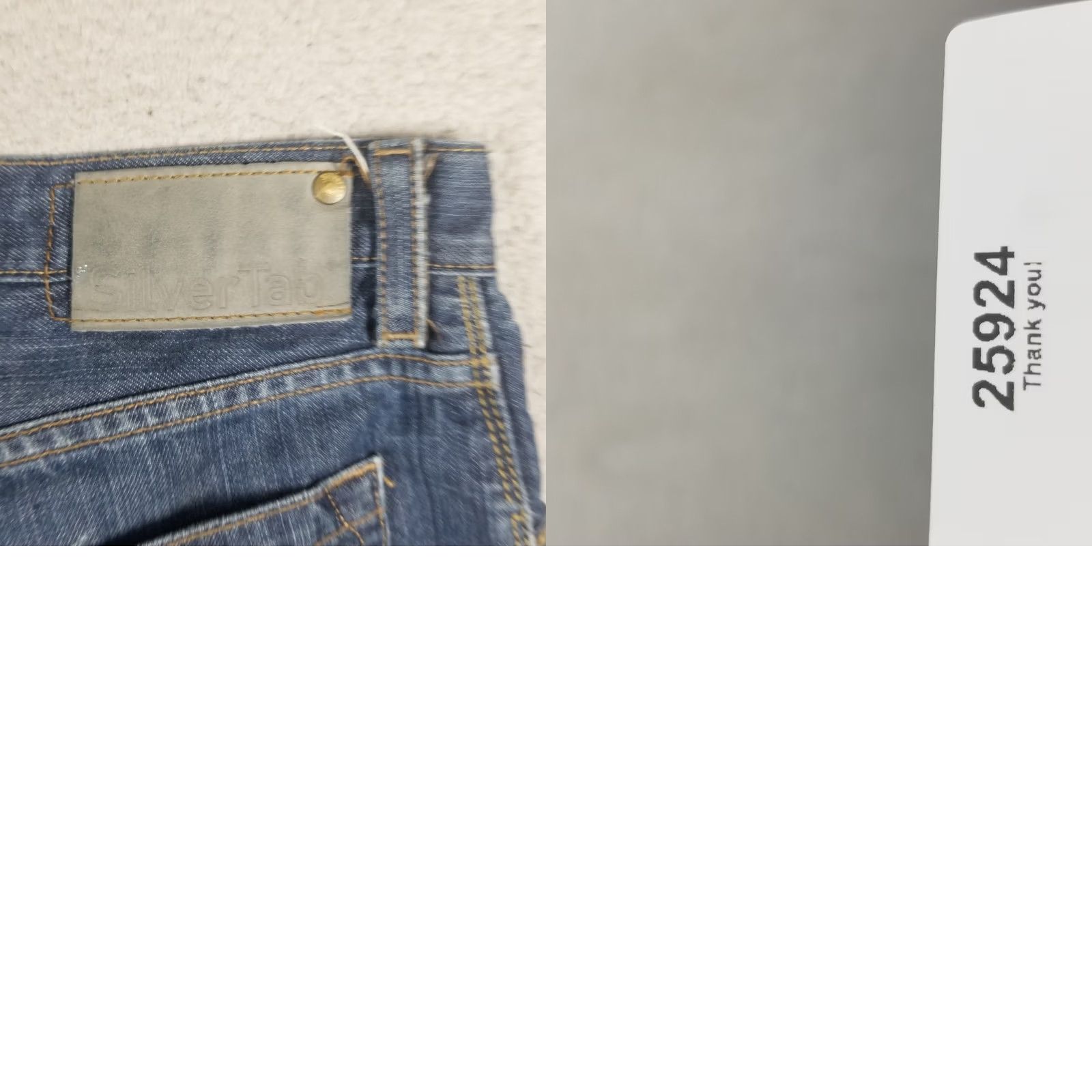 Levi's Levis Silvertab Jeans Shorts 34 Blue Denim 5-Pocket Relaxed Fit Vintage Y2K Grunge Hip Hop 90s Mens Shorts 34x18 Size US 34 / EU 50 - 9 Thumbnail