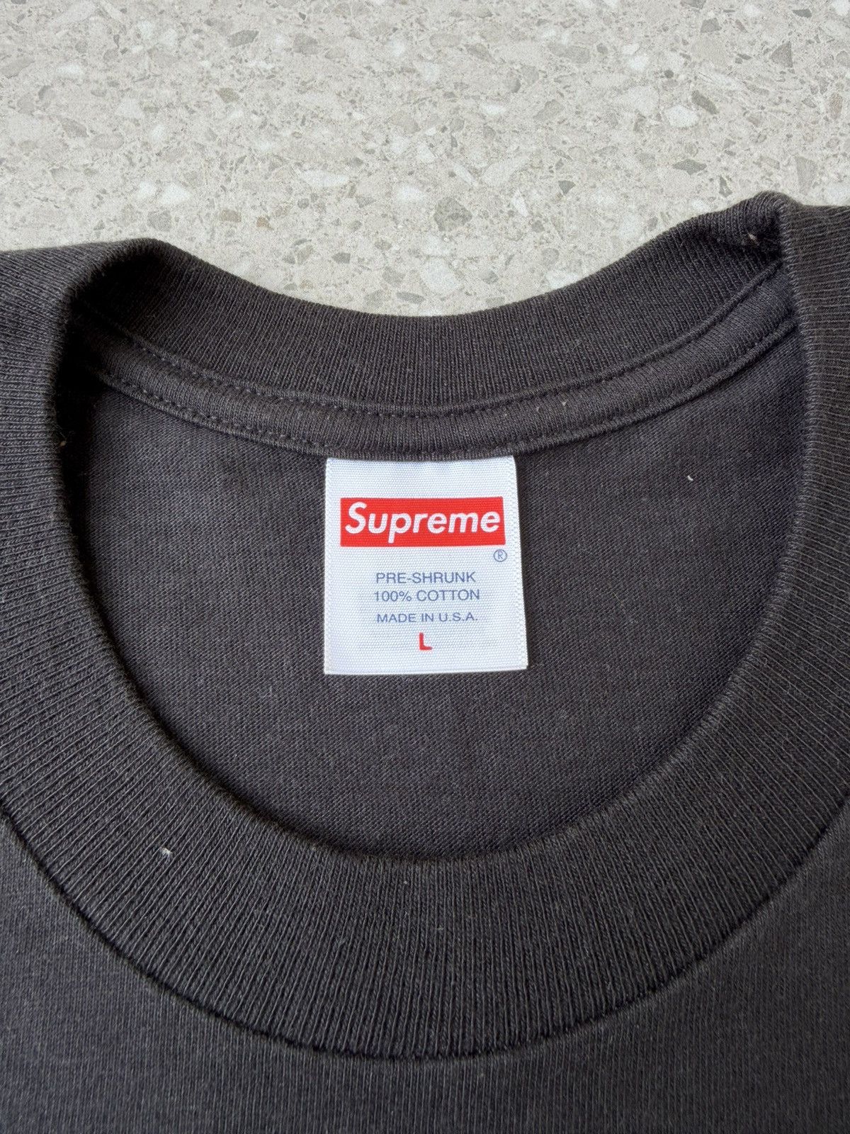 Supreme Supreme Black Tonal Box Logo Size US L / EU 52-54 / 3 - 3 Thumbnail