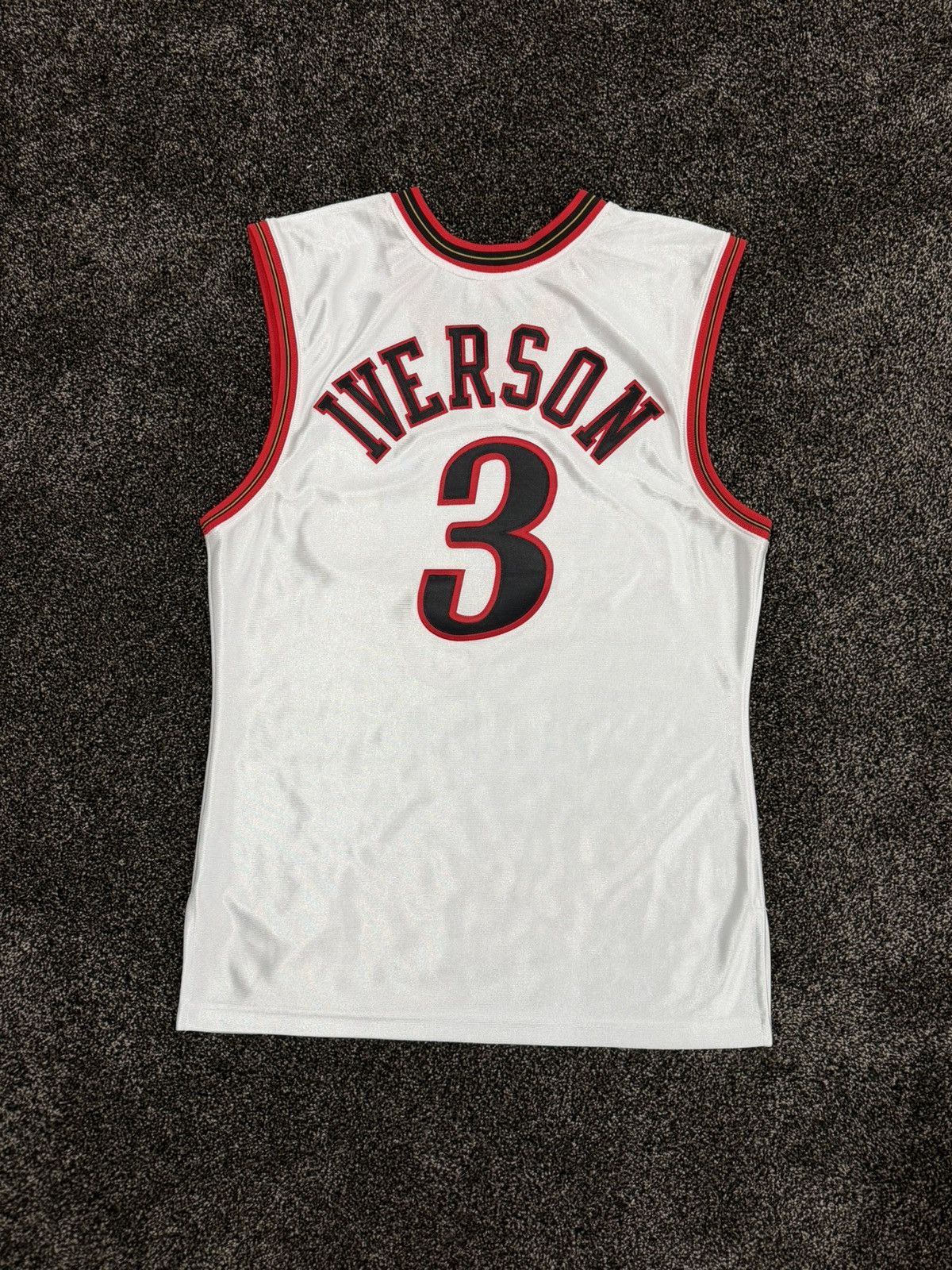 Mitchell & Ness Mitchell & Ness x NBA White Allen Iverson 2001 Sixers Jersey Size US M / EU 48-50 / 2 - 8 Thumbnail