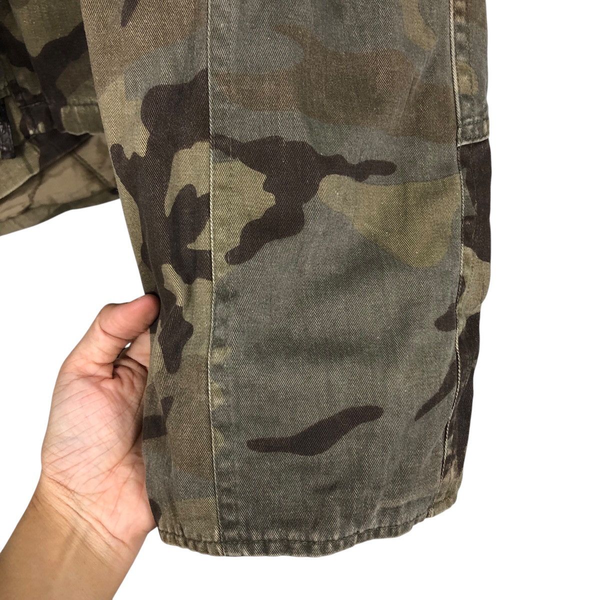 Japanese Brand 📌Vintage Bomber Jacket Camouflage Fur Hoodie Jinnee Size US L / EU 52-54 / 3 - 17 Thumbnail