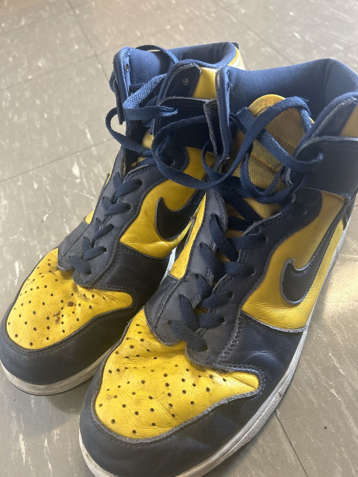 Nike Nike Michigan Dunk (2020) Size US 11.5 / EU 44-45 - 4 Thumbnail