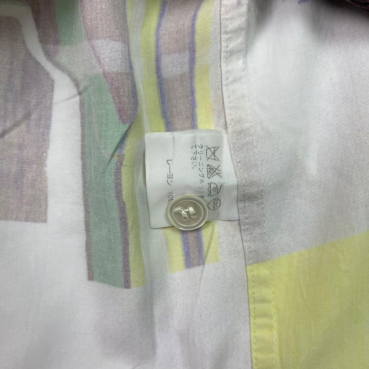 Issey Miyake ISSEY MIYAKE MEN abstract printed shirt Size US M / EU 48-50 / 2 - 8 Thumbnail