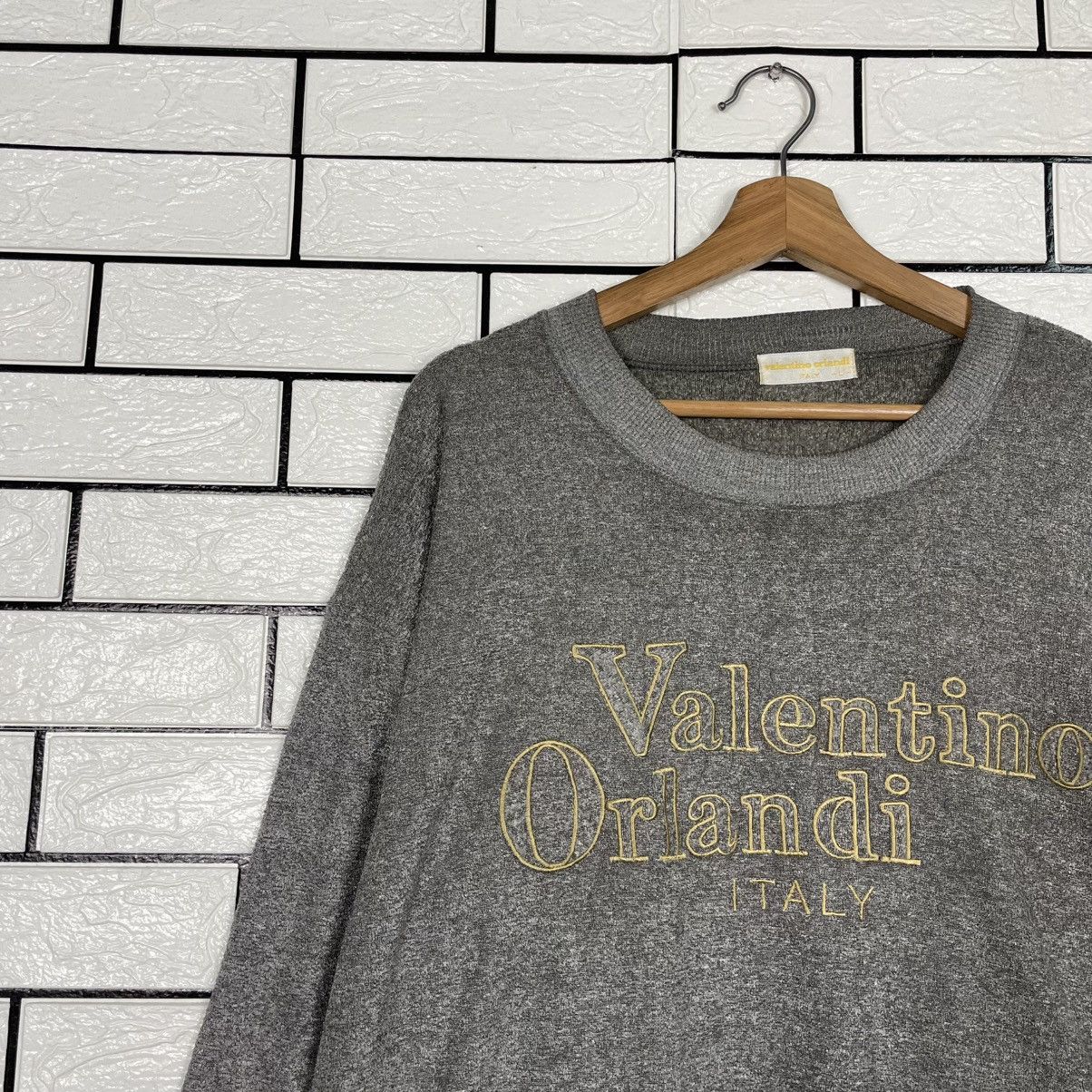 Other Valentino Orlandi Italy Big Logo Sweatshirt Size US L / EU 52-54 / 3 - 6 Thumbnail