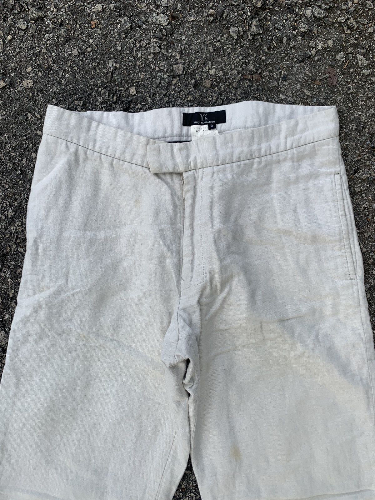Designer × Y's × Yohji Yamamoto Y’s Yohji Yamamoto White Pants Size US 28 / EU 44 - 7 Thumbnail