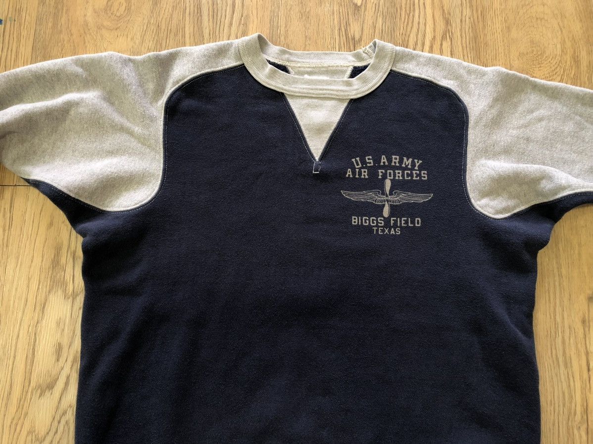 Cushman × Vintage Cushman Union Made US Airforce two tone crewneck Size US L / EU 52-54 / 3 - 12 Thumbnail