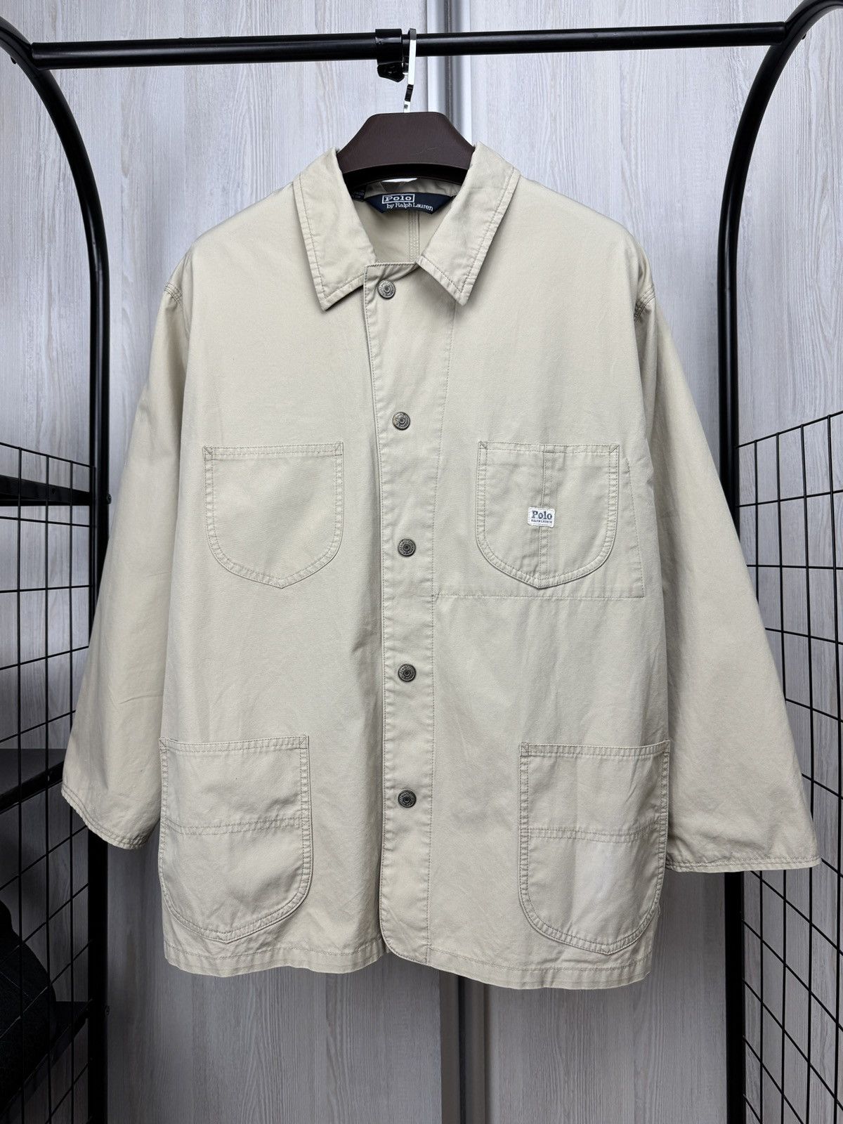 Polo Ralph Lauren Polo Ralph Lauren vintage beige flare sleeves button jacket Size US L / EU 52-54 / 3 - 2 Thumbnail