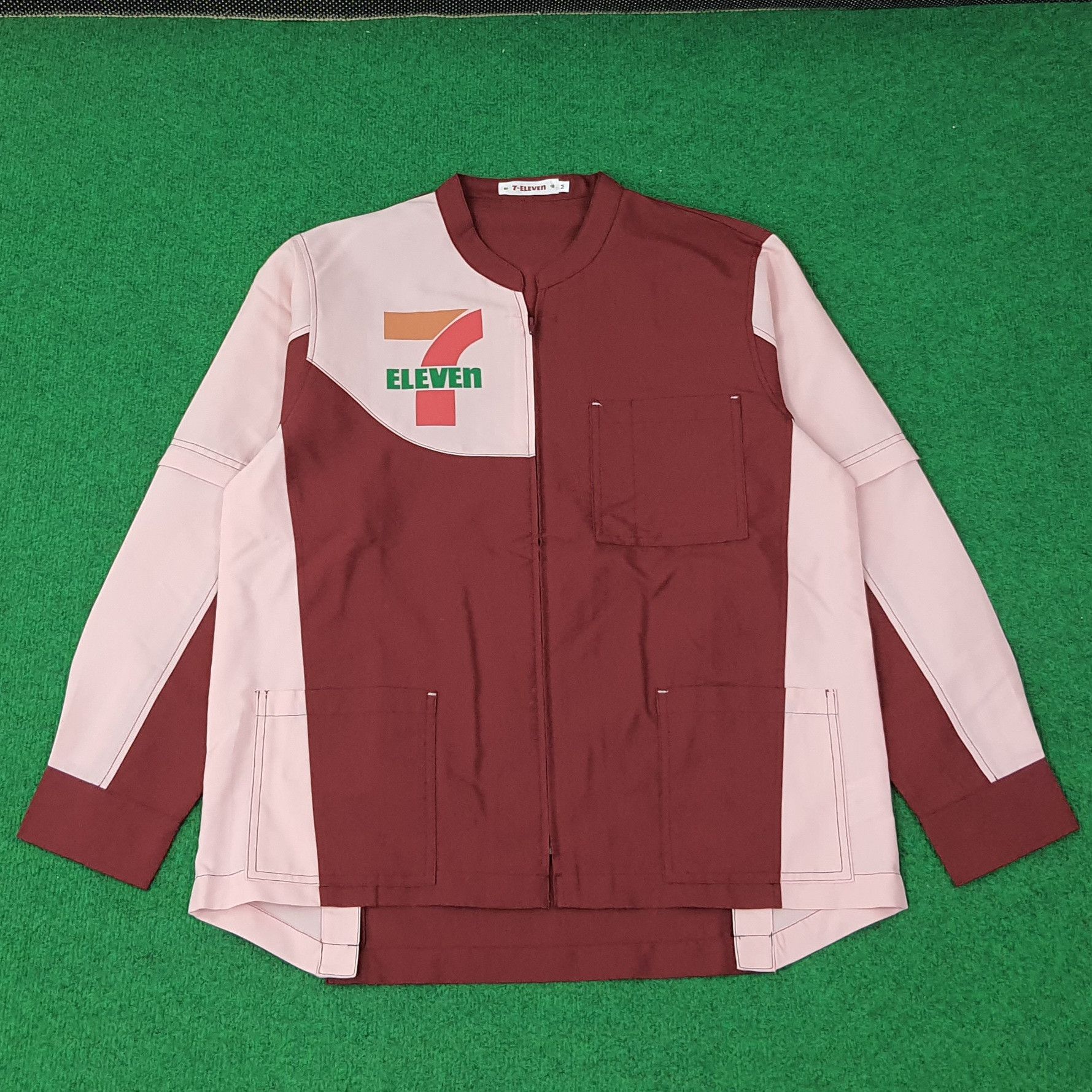 Japanese Brand Vintage 7 Eleven Japan Staff Uniform Jacket C249N25 Size US M / EU 48-50 / 2 - 1 Thumbnail