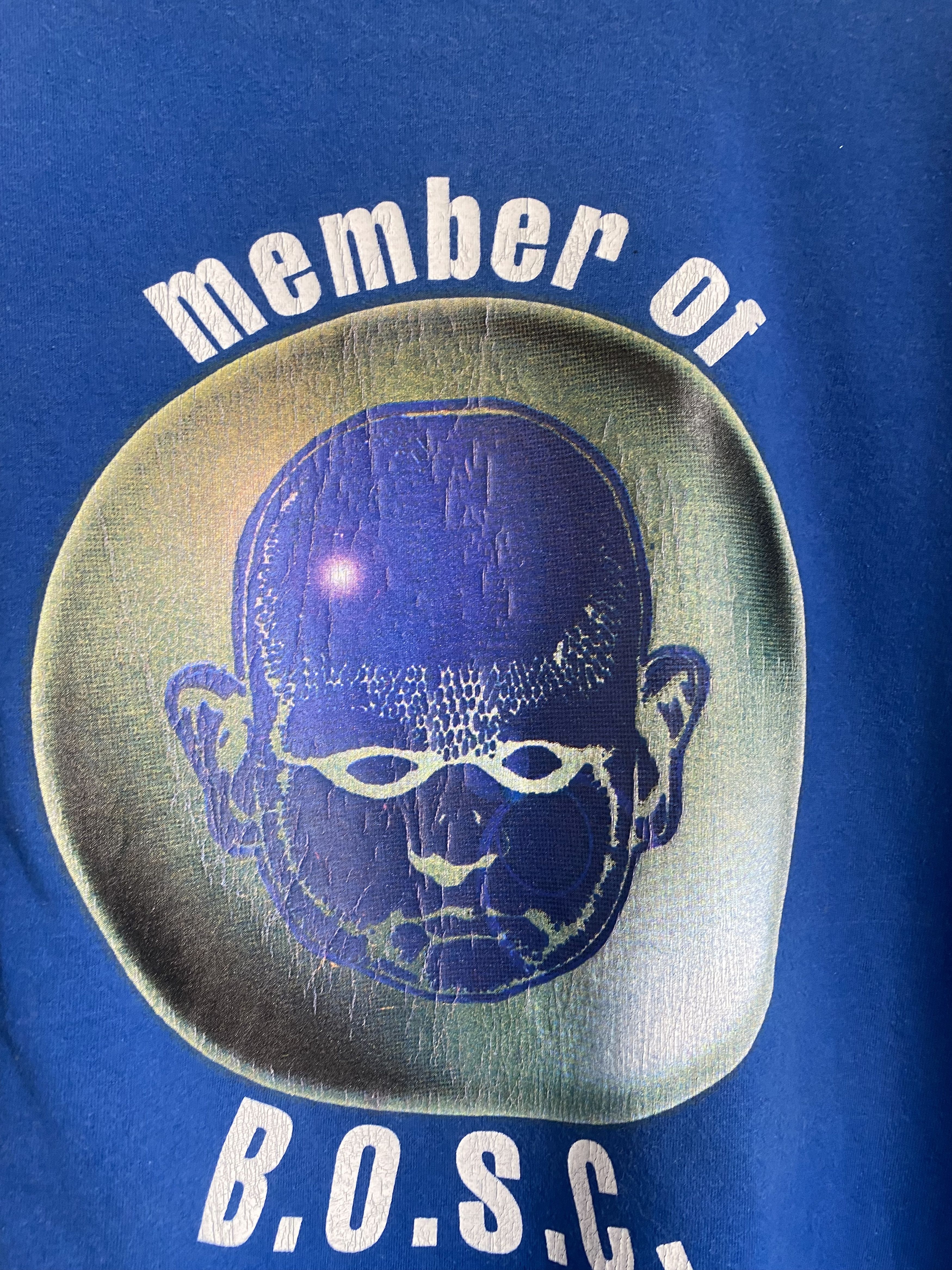 Band Tees × Vintage RARE Vintage 90s Bohse Onkelz member of B.O.S.C. T-shirt Size US L / EU 52-54 / 3 - 3 Thumbnail