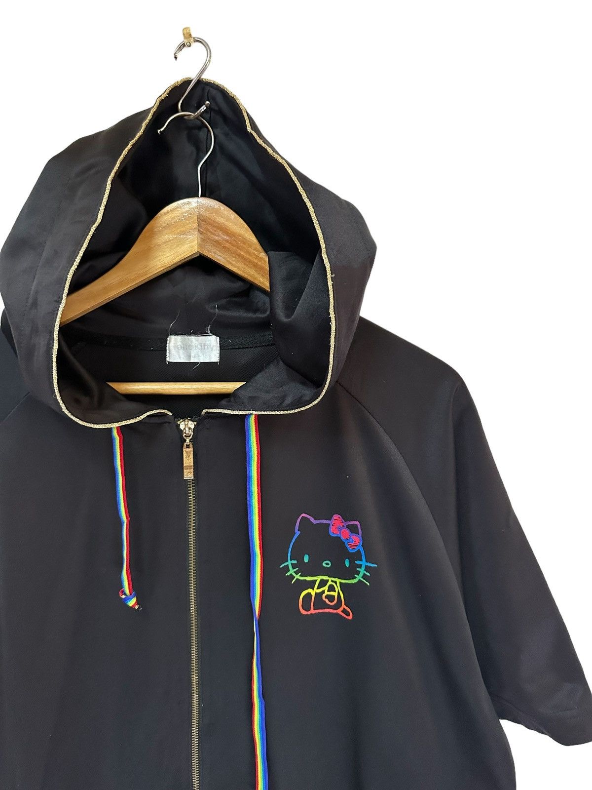 Cartoon Network × Japanese Brand Hello Kitty Hoodie Rainbow Zipper Jacket Size US L / EU 52-54 / 3 - 4 Thumbnail