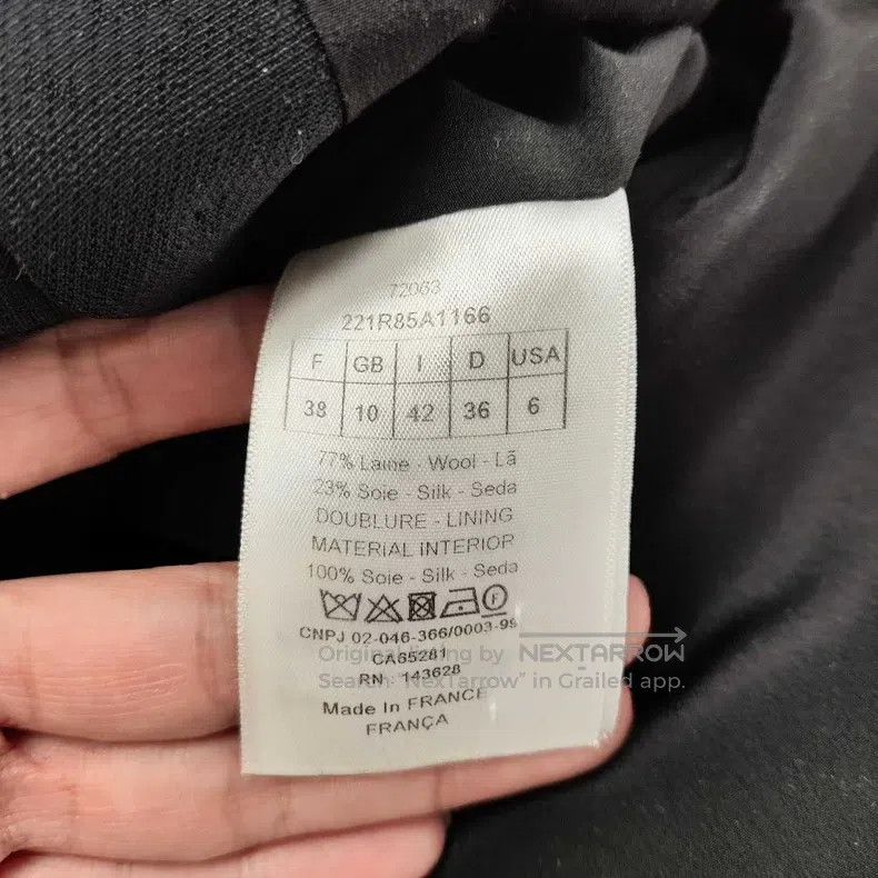 Dior Dior Woollen-blend dress Size XS / US 0-2 / IT 36-38 - 5 Thumbnail