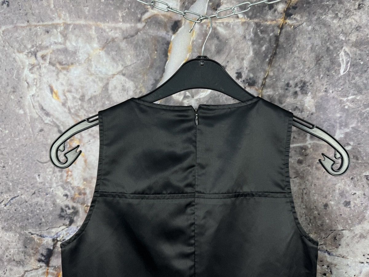 Japanese Brand Nice Claup Women’s Black Mini Dress Sleeveless Belted Size S Size S / US 4 / IT 40 - 9 Thumbnail