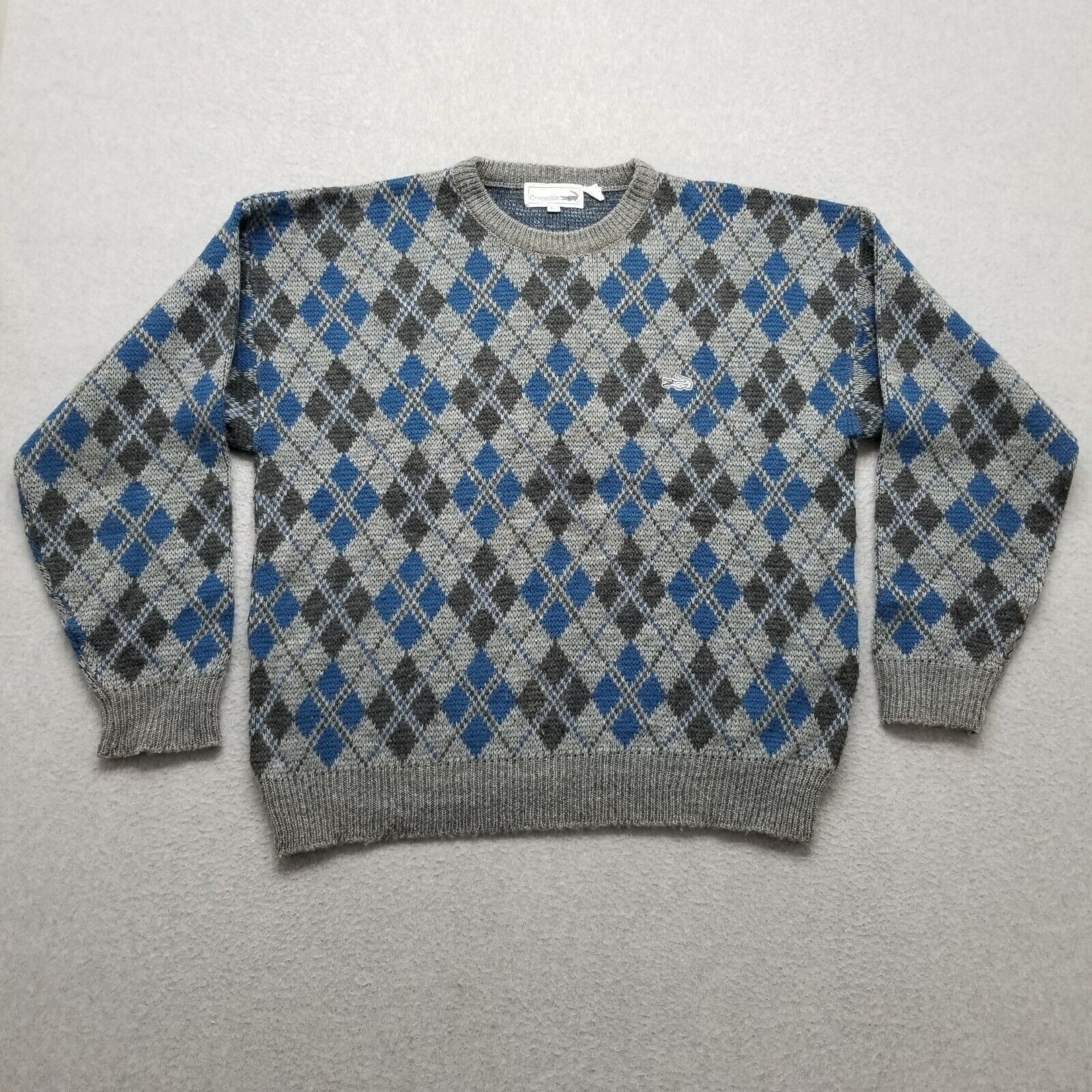 Other Crocodile Sweater Mens XL Long Sleeve Pullover Wool Acrylic Size US XL / EU 56 / 4 - 1 Thumbnail