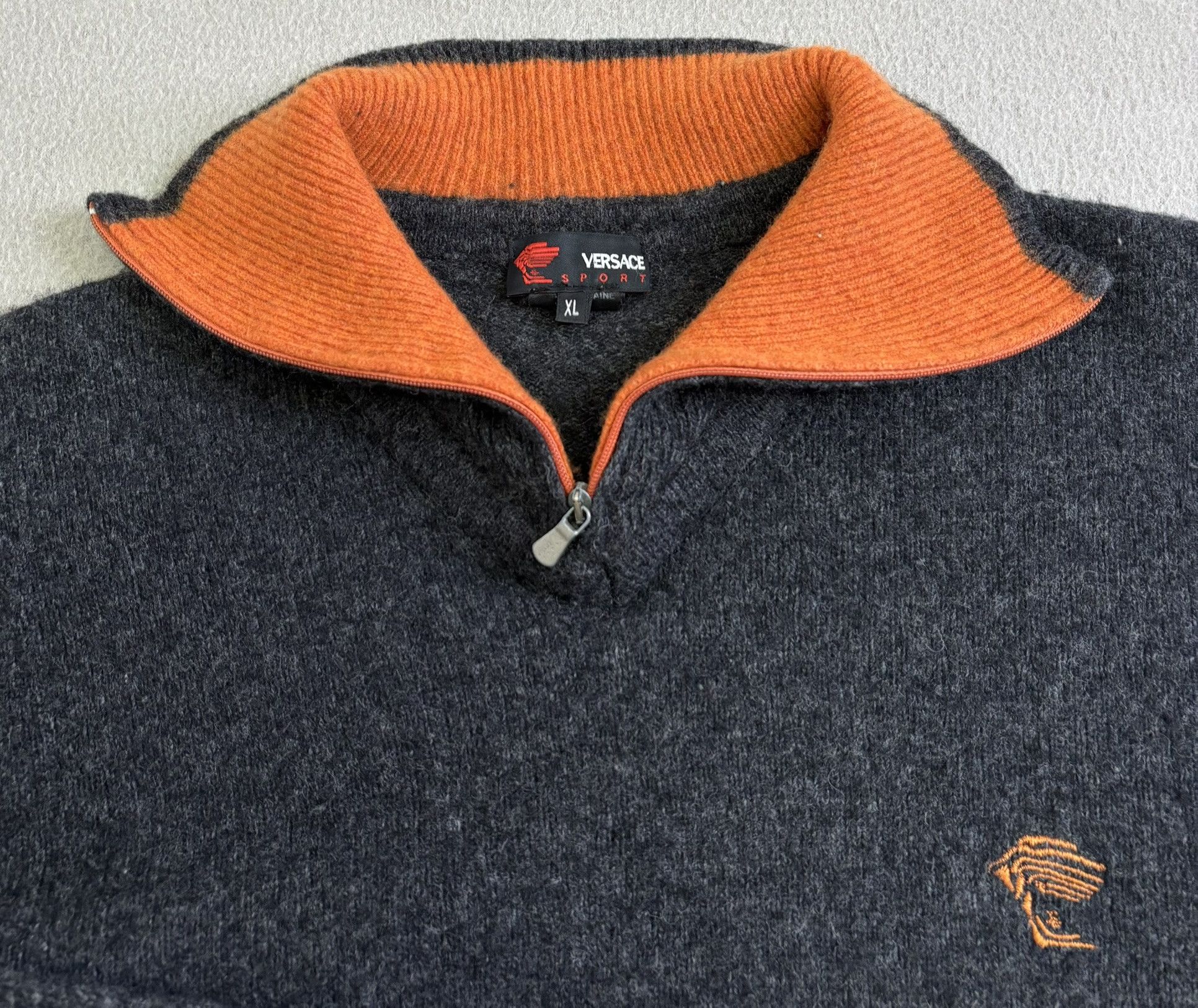 Versace × Versace Jeans Couture Versace Sport 1/4 zip sweater fit small Size US S / EU 44-46 / 1 - 11 Thumbnail