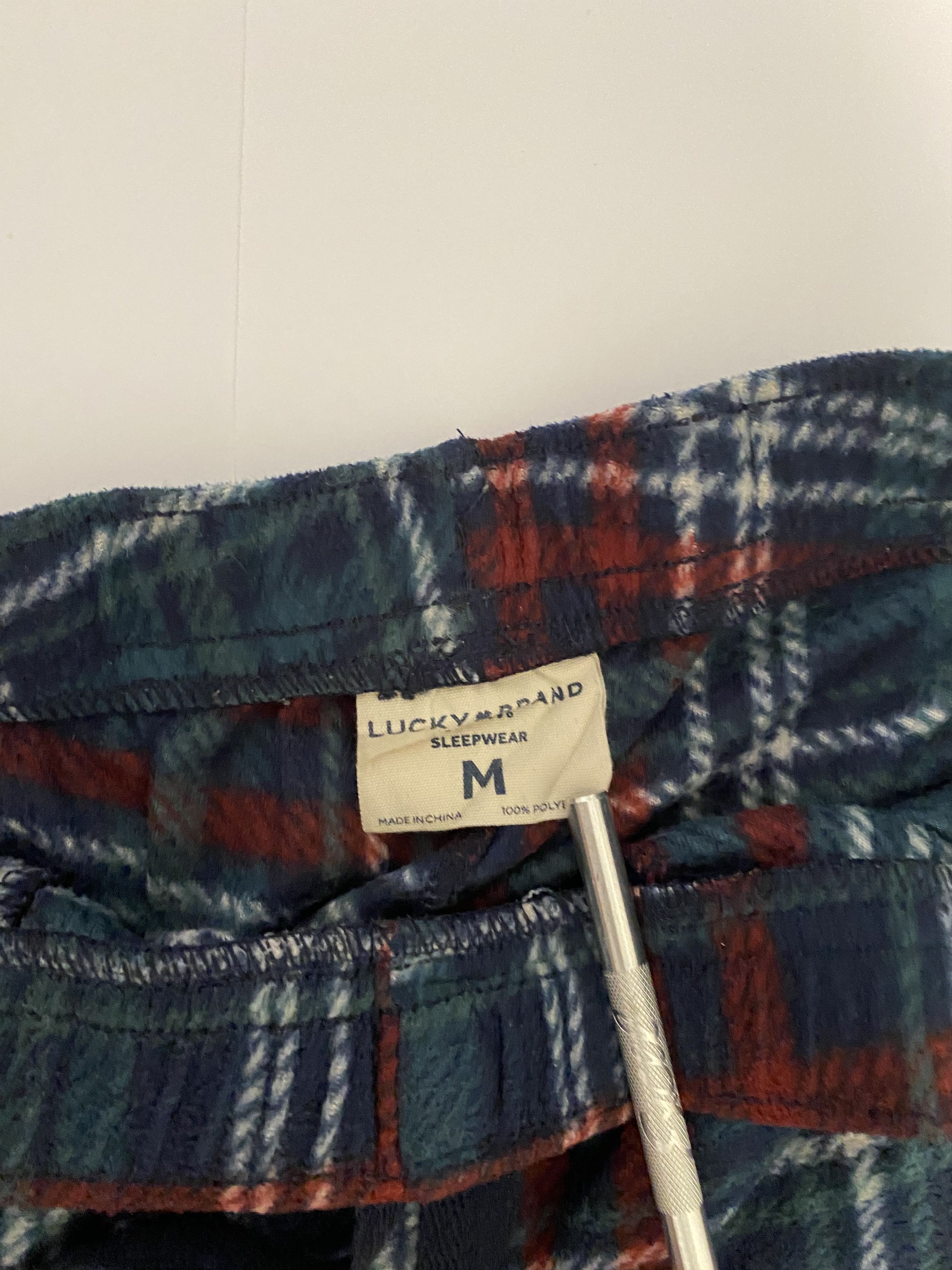 Lucky Brand Lucky Brand Medium Flannel Pajama Pant Sleep Wear Size US 32 / EU 48 - 6 Thumbnail