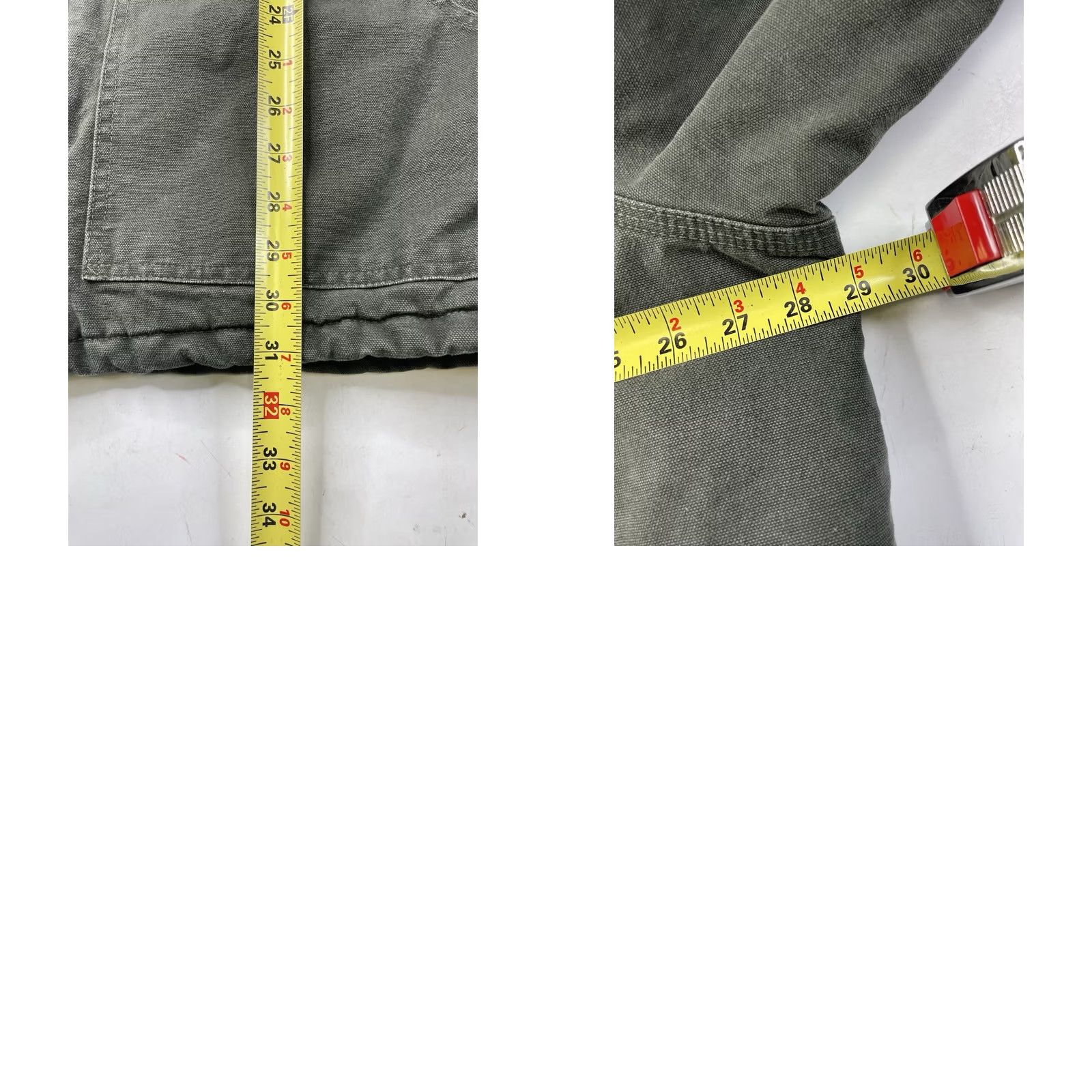 Carhartt VINTAGE Carhartt Jacket Green Canvas Arctic C26 Quilt Mens 2XL Y2K Work Size US XXL / EU 58 / 5 - 8 Thumbnail