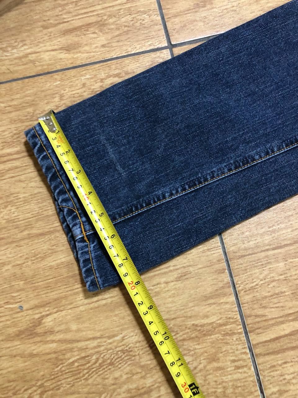 Nudie Jeans NUDIE STEADY EDDIE Blue Wash Denim Straight Jeans Size US 30 / EU 46 - 18 Thumbnail