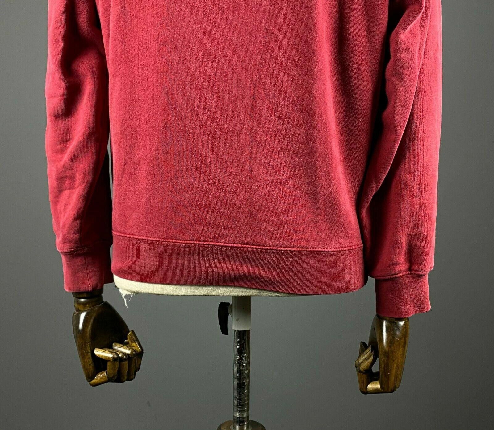 Carhartt Men Carhartt Red Full Zip Cotton Hoodie Sweater Size S Size US S / EU 44-46 / 1 - 7 Thumbnail