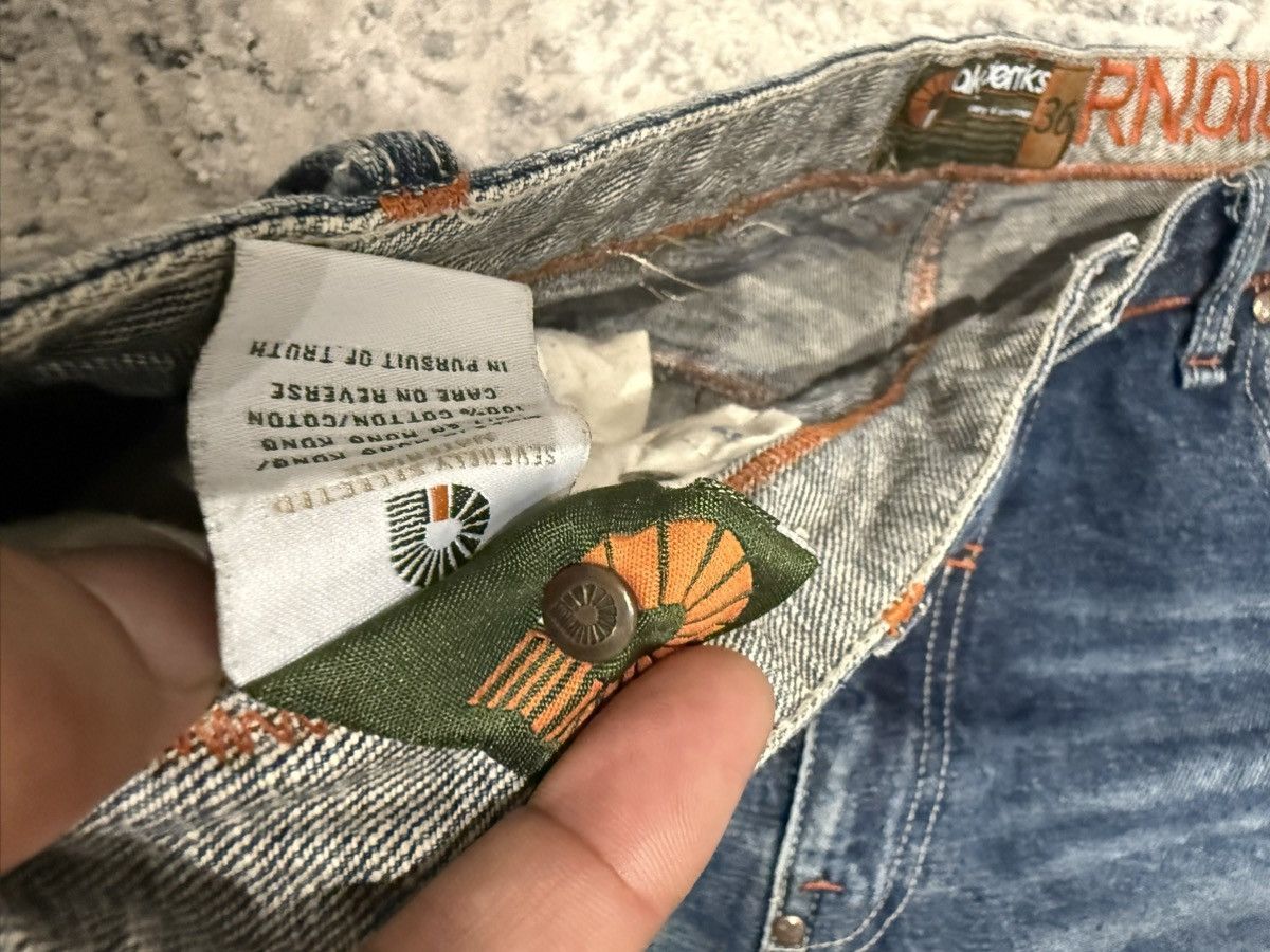 Akademiks Y2K Akademiks Baggy Fit Orange Stitched Accents Size US 36 / EU 52 - 8 Thumbnail